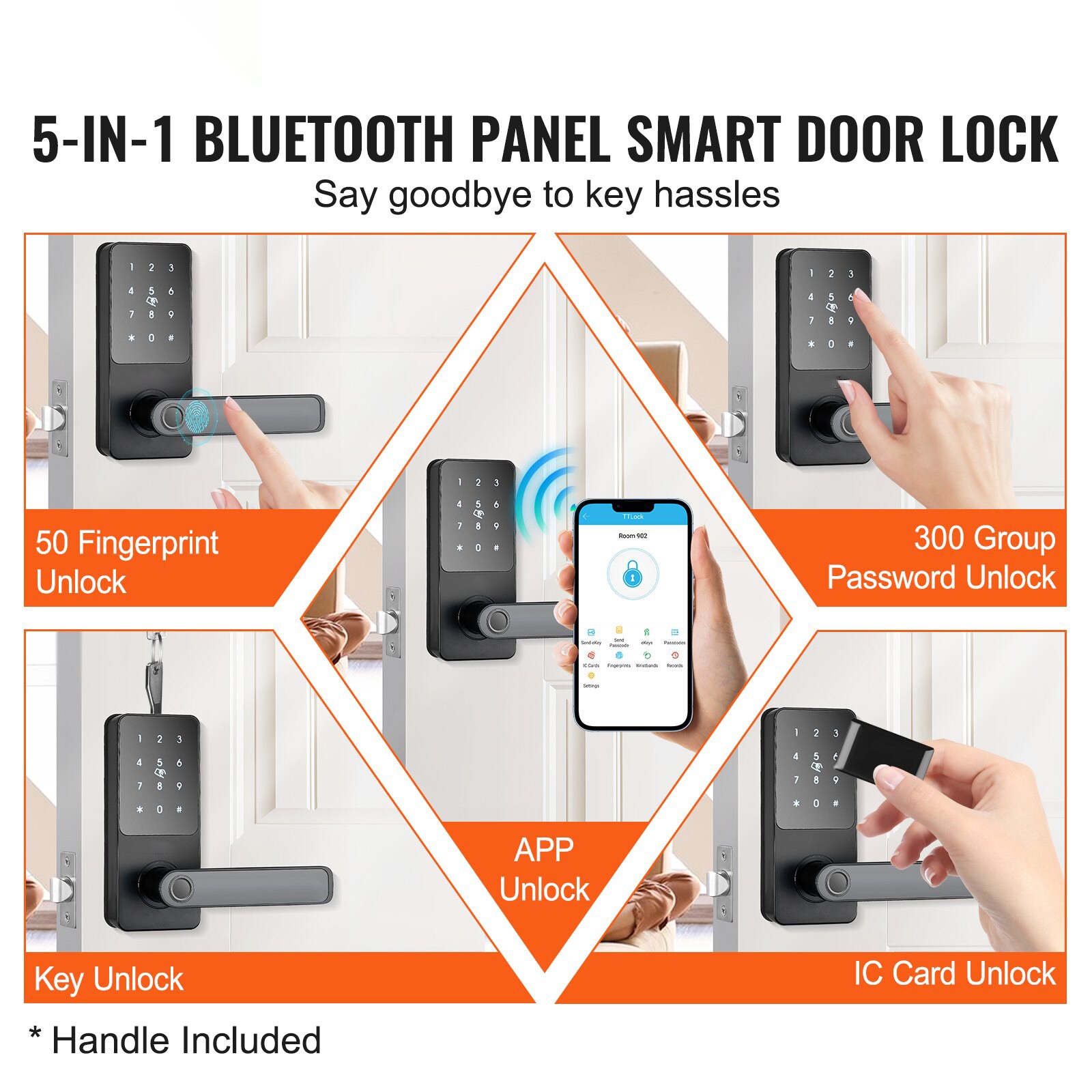 Mecale YAS-1723TH Electronic-Door-Locks - View #4