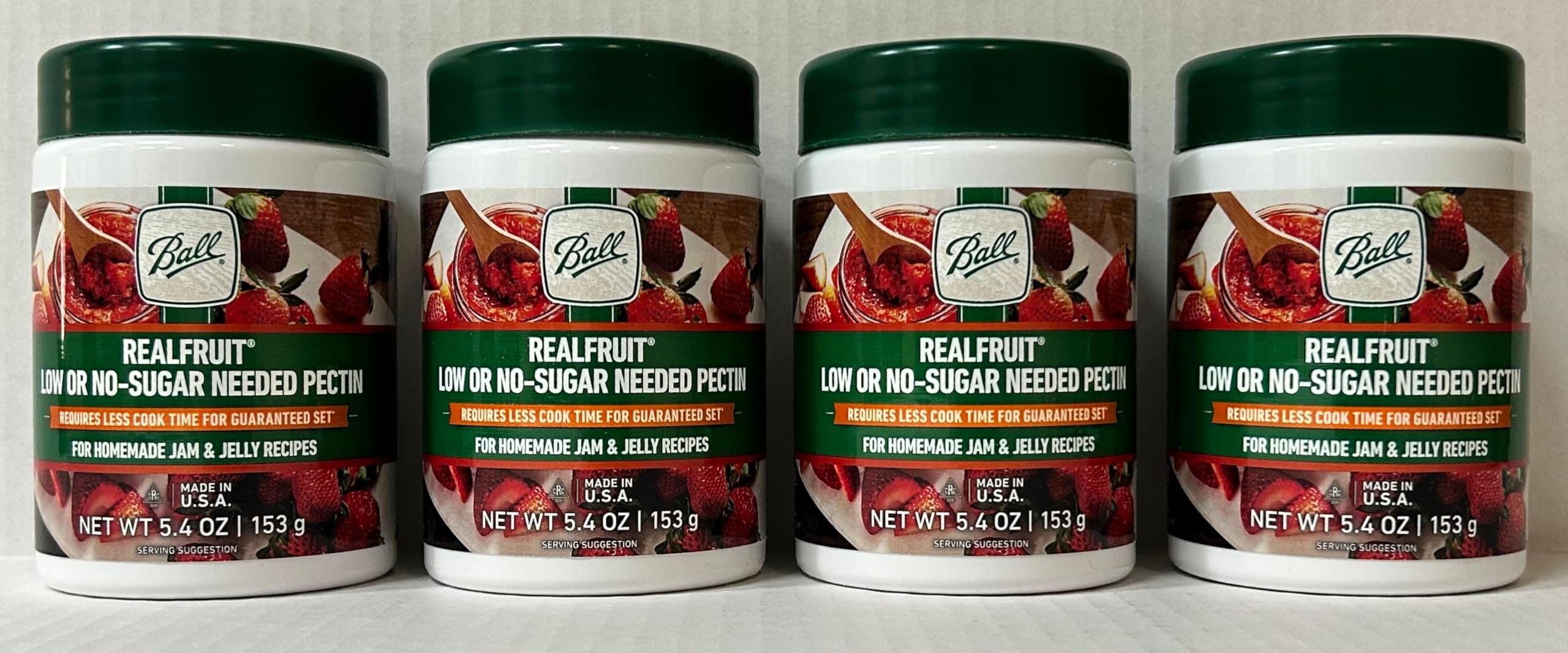 Ball - Low or No-Sugar Needed Pectin 5.4oz - pack of 4