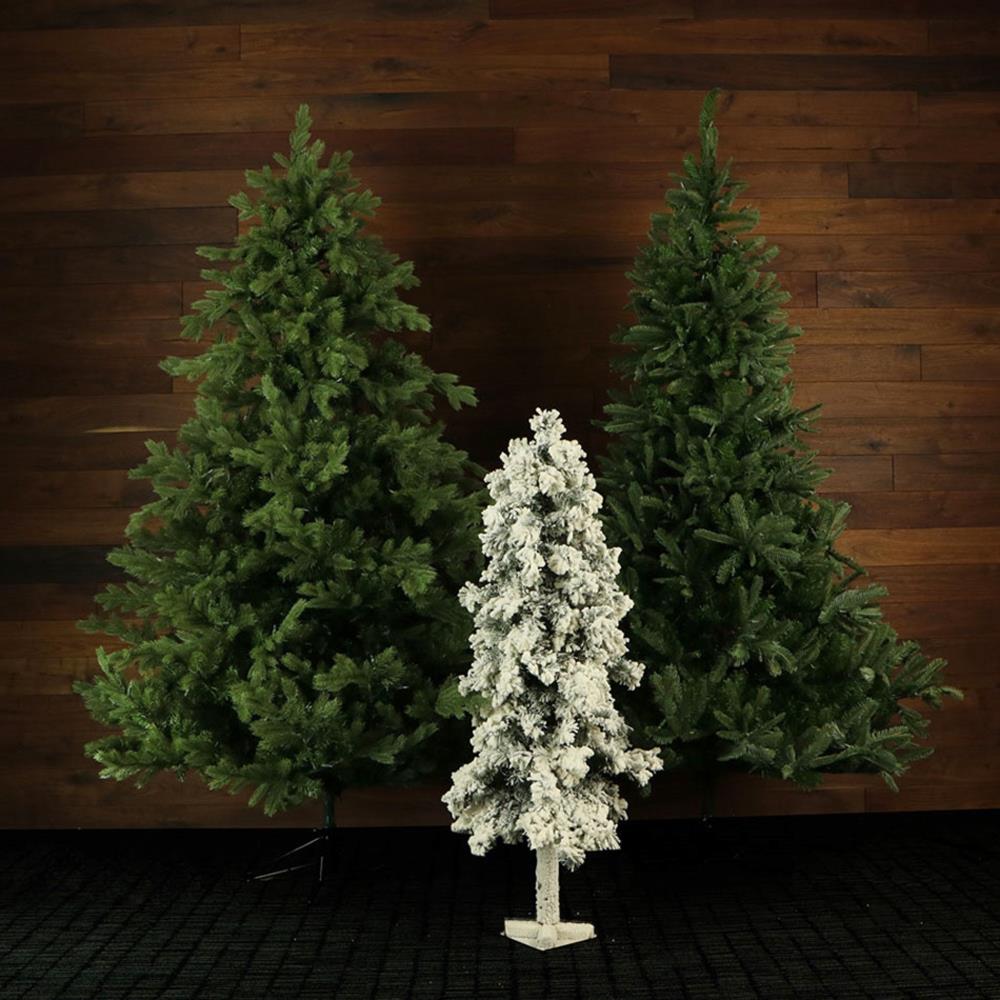 Elegant 2-Ft White Pine Pre-Lit Christmas Tree with Clear Lights