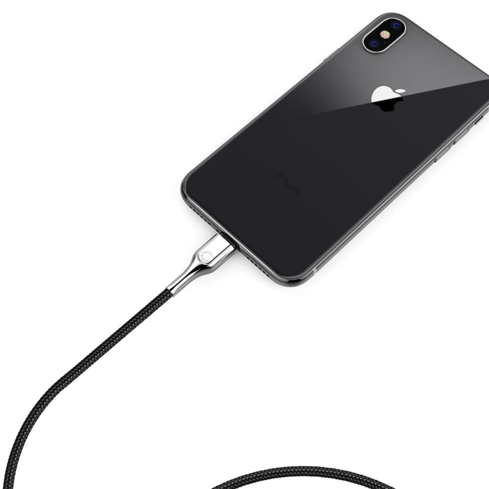 Cygnett 6ft USB-C to Lightning Cable, 2.0 Version, Braided Nylon Jacket ...