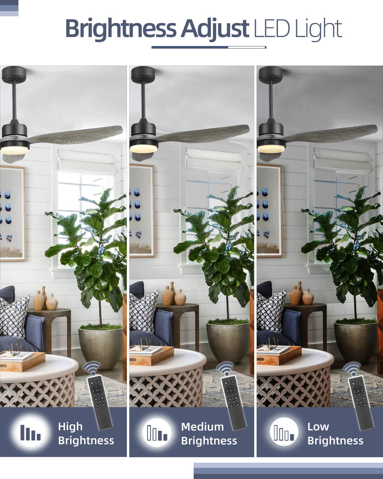 Flynama YC-L-359-WD Ceiling-Fans - View #5