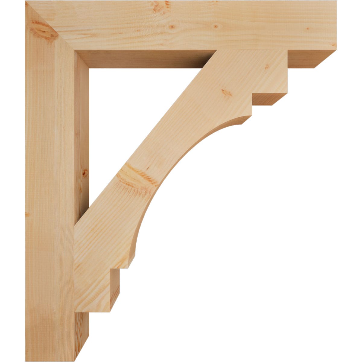 Ekena Millwork BKT06X38X44MRC05SDF Exterior-Brackets-Braces - View #3