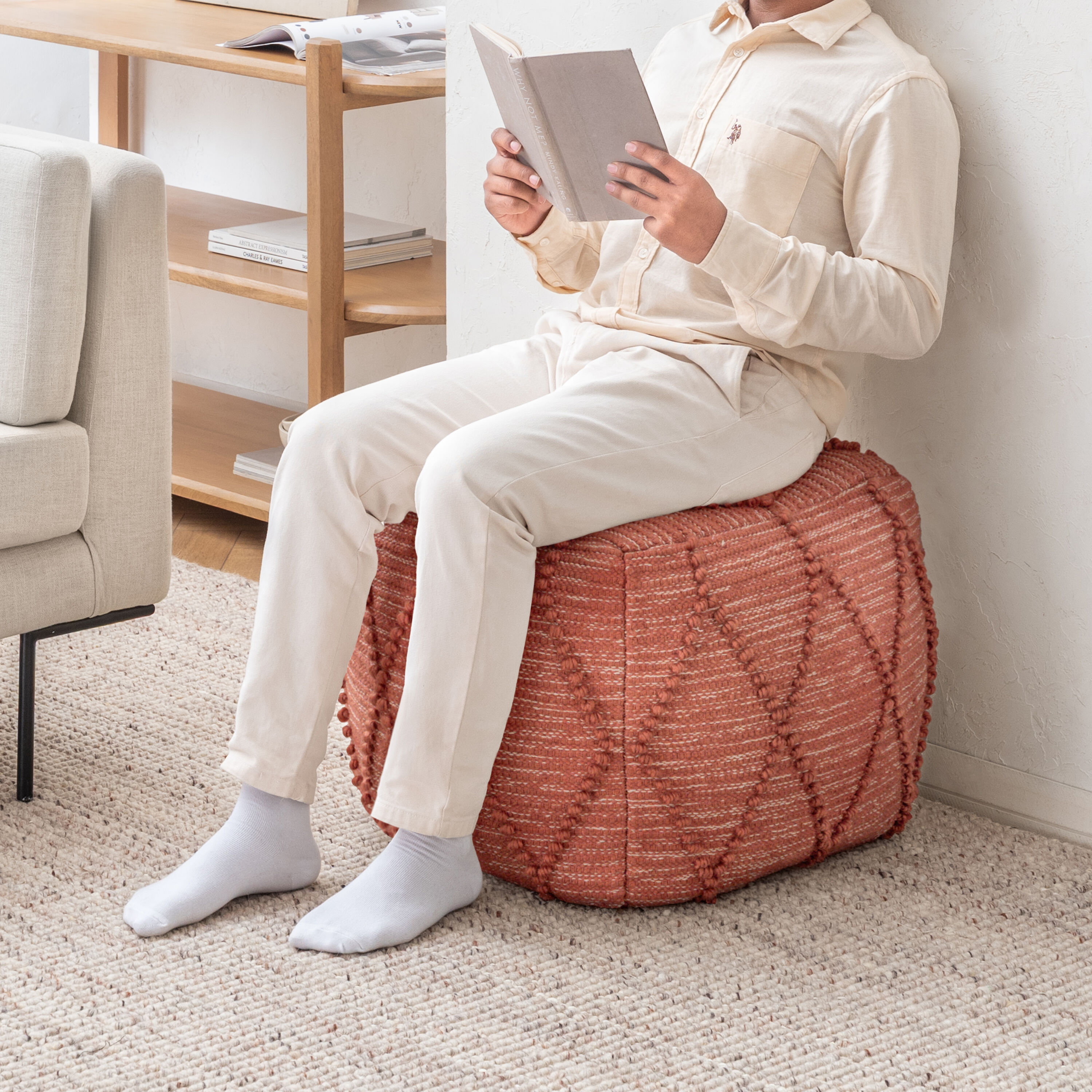 Anji Mountain AMBPF097-1917 Indoor-Ottomans - View #2