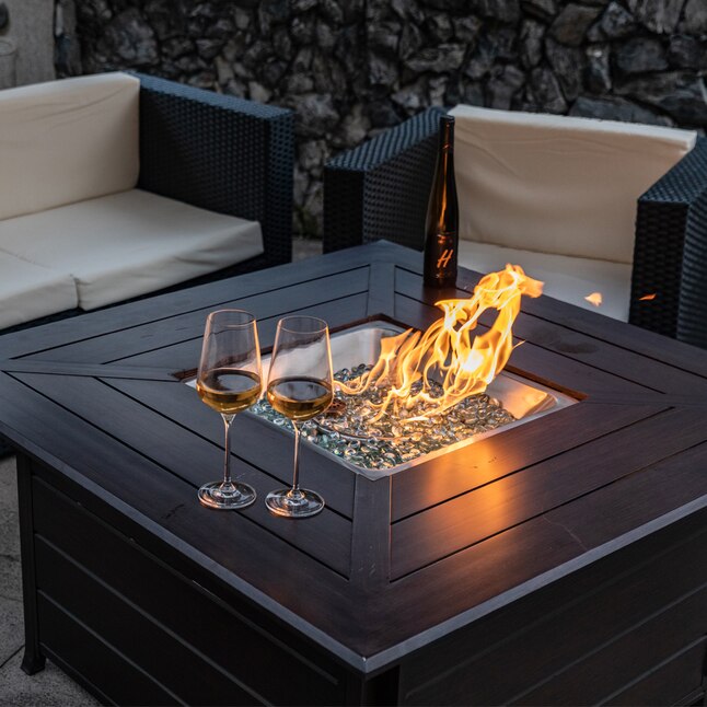 Gas Fire Pits Department At, Wood To Gas Fire Pit Conversion Kits Philippines