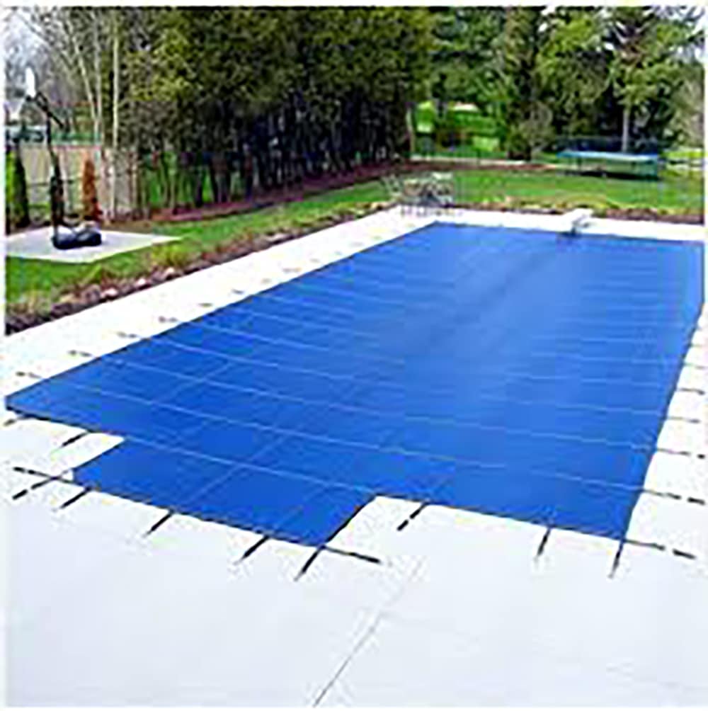 Yard Guard DU163258S 32-Feet x 16-Feet Deck-Lock Polyethylene Winter Oval Pool Cover