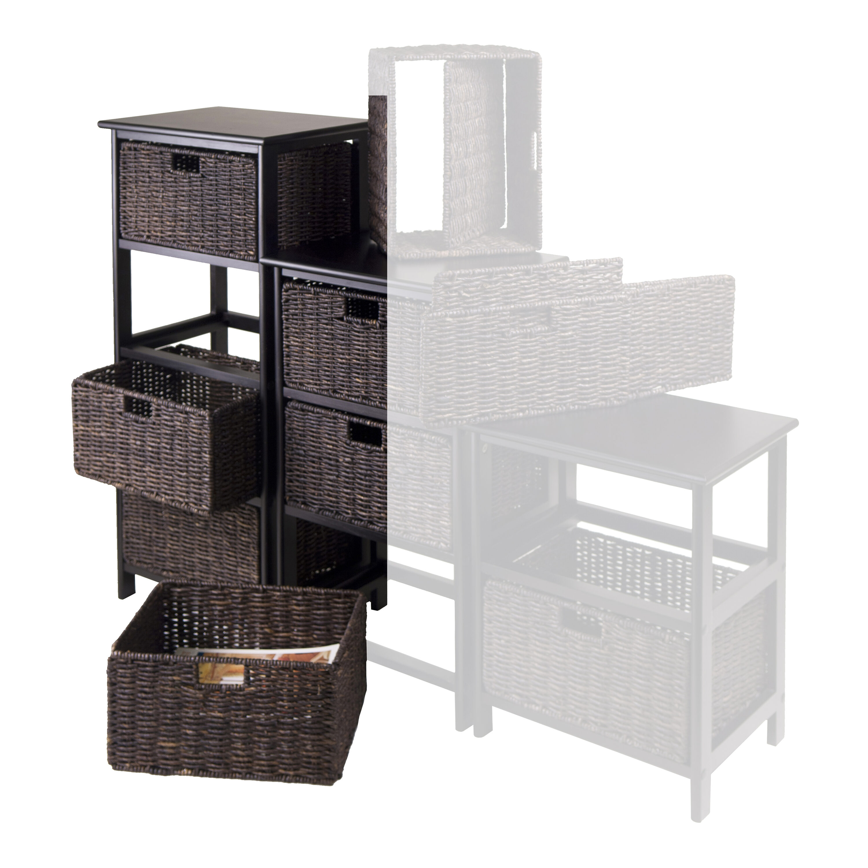 Winsome Wood 20418 Storage-Drawers - View #2