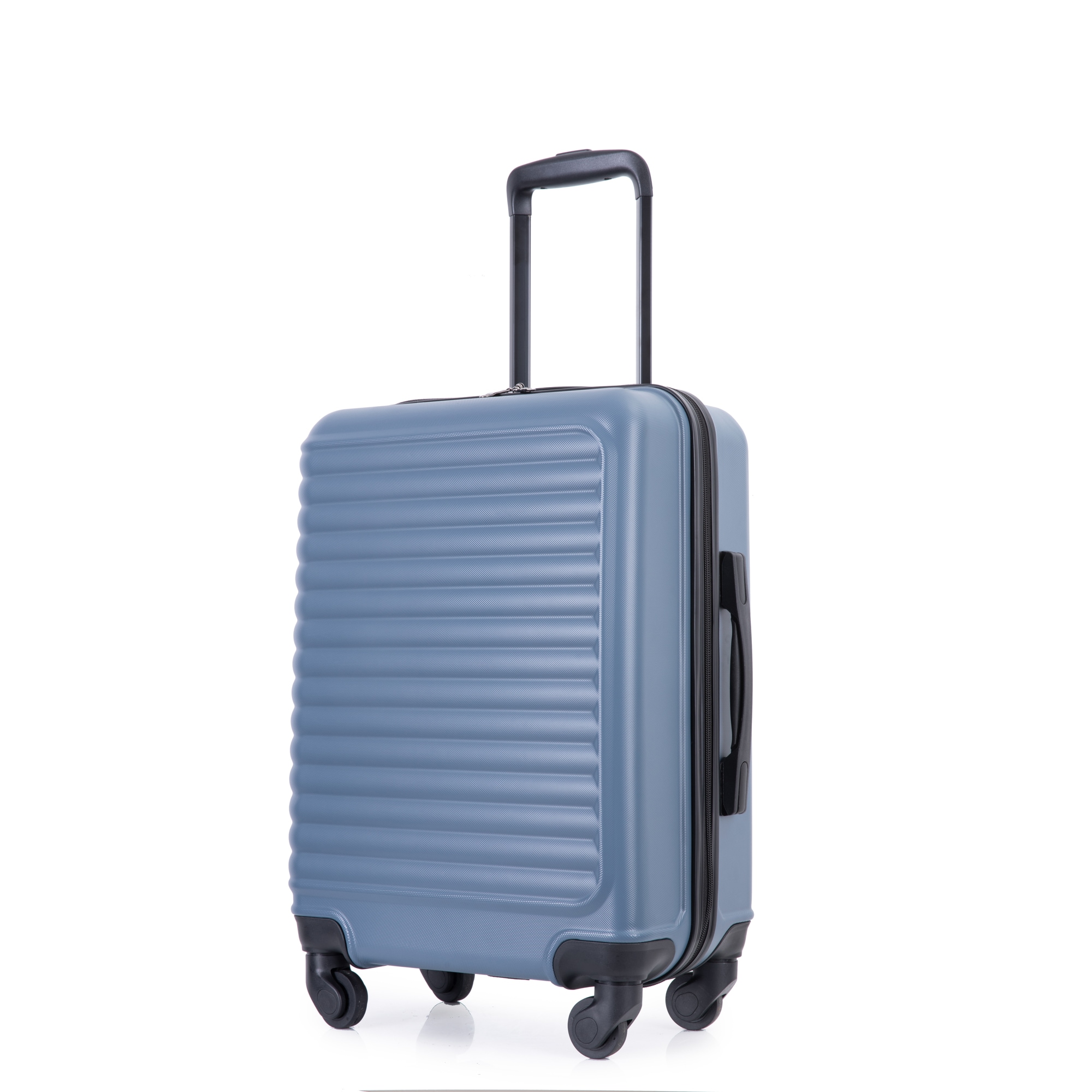LUXEYARD Carry on Luggage Suitcases with Wheels ABS Lightweight Carry on Suitcase Hard Shell Luggage 20 Inch Blue