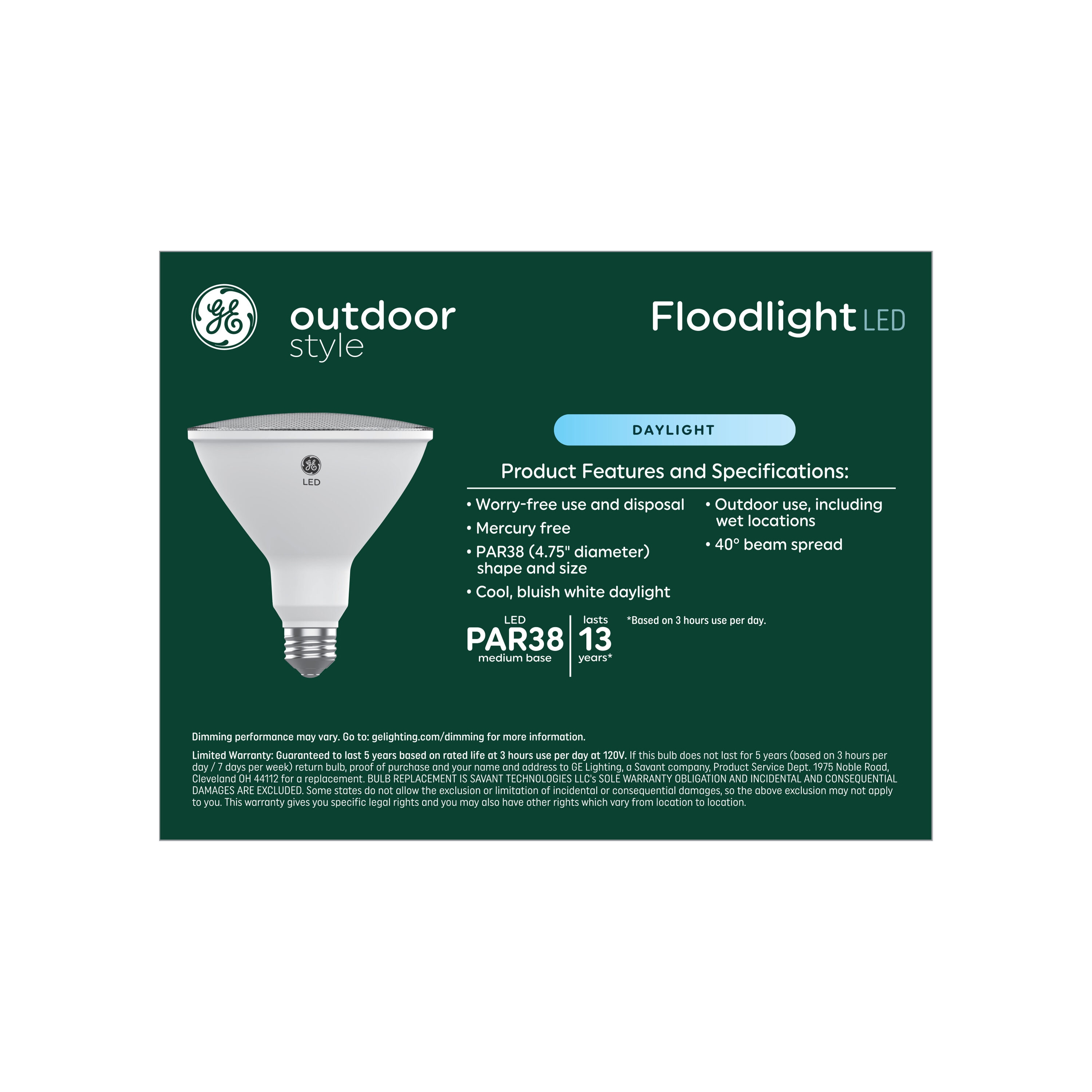 GE 93130975 Led-Flood-Spot-Light-Bulbs - View #4