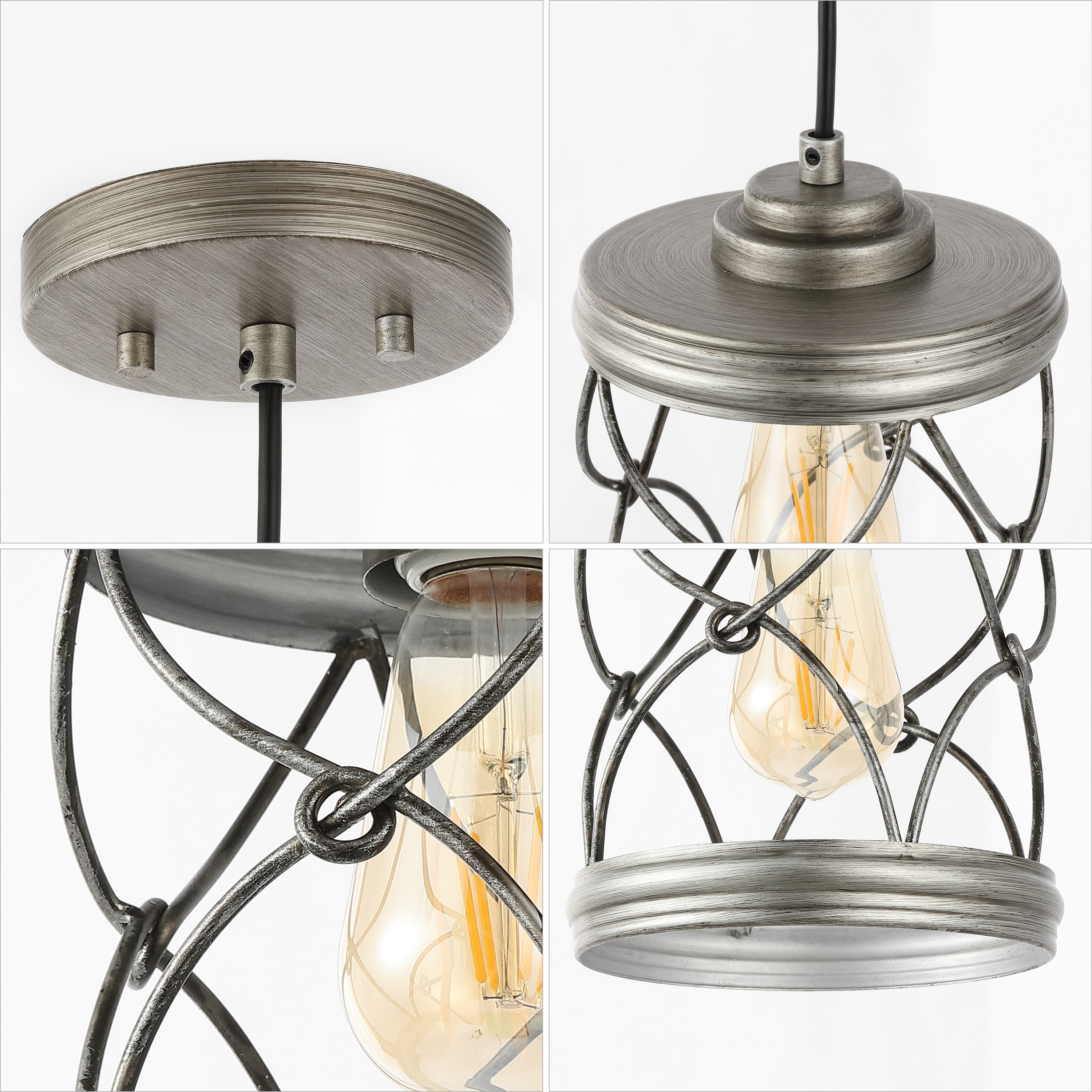 JONATHAN  Y JYL7909C-SET3 Pendant-Lights - View #3
