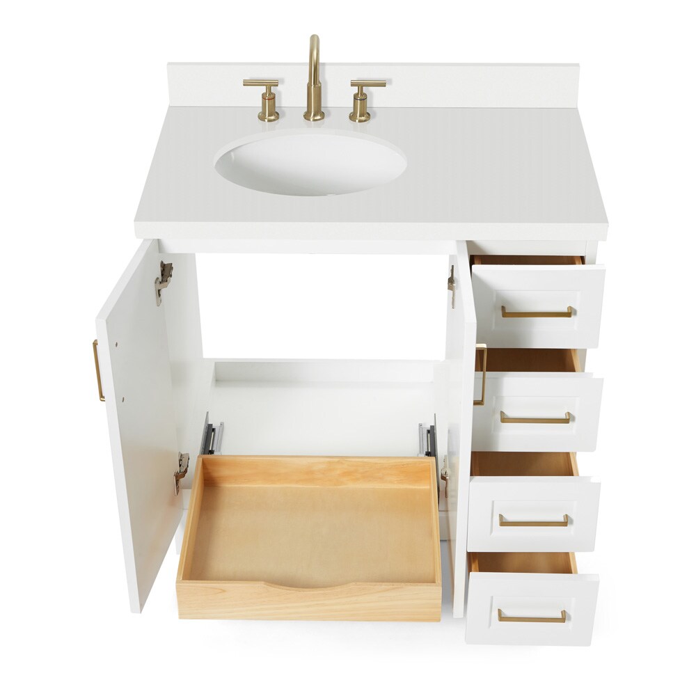 ARIEL Q037SLWQOVOWHT Bath-Vanity-Combo - View #5