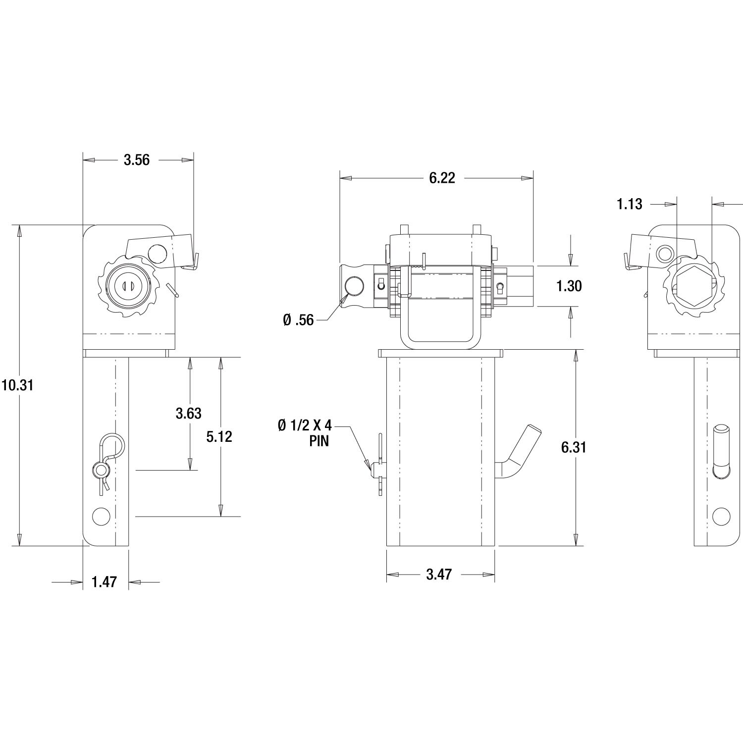 Buyers Products 54821054 Trailer-Towing-Accessories - View #11