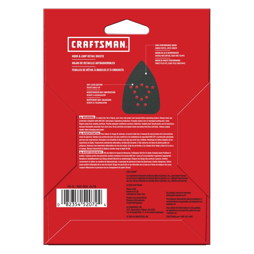 CRAFTSMAN CMXZXGA9164 Pt-Sandpaper - View #2