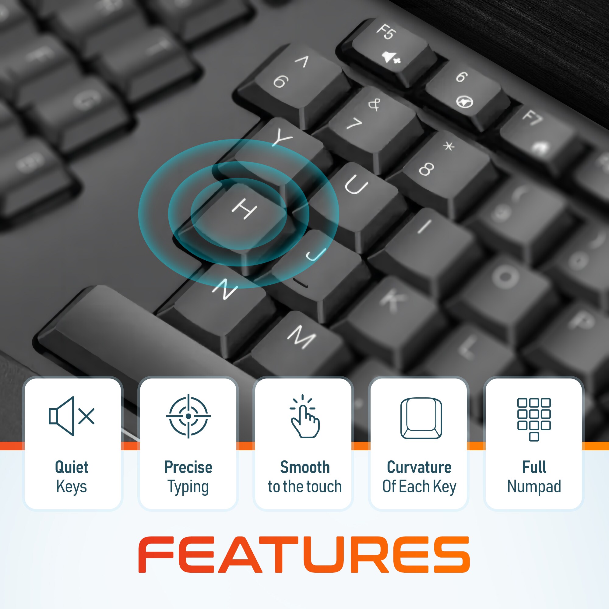 Delton DKBERG24G8-WB Computers-Peripherals - View #3