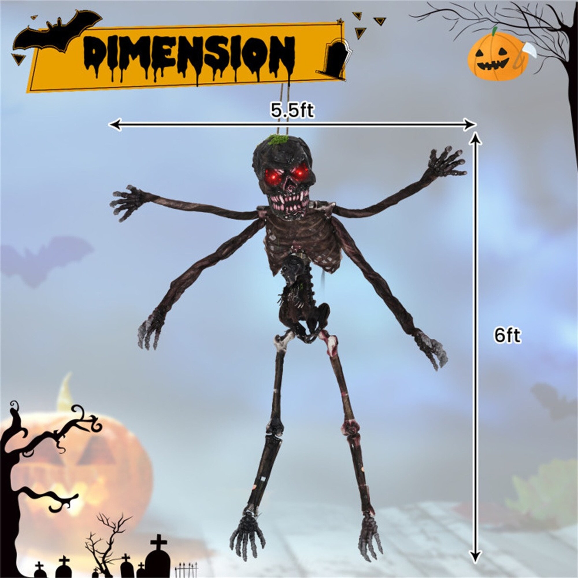Numhew NHLYNN42774 Halloween-Animatronics - View #7