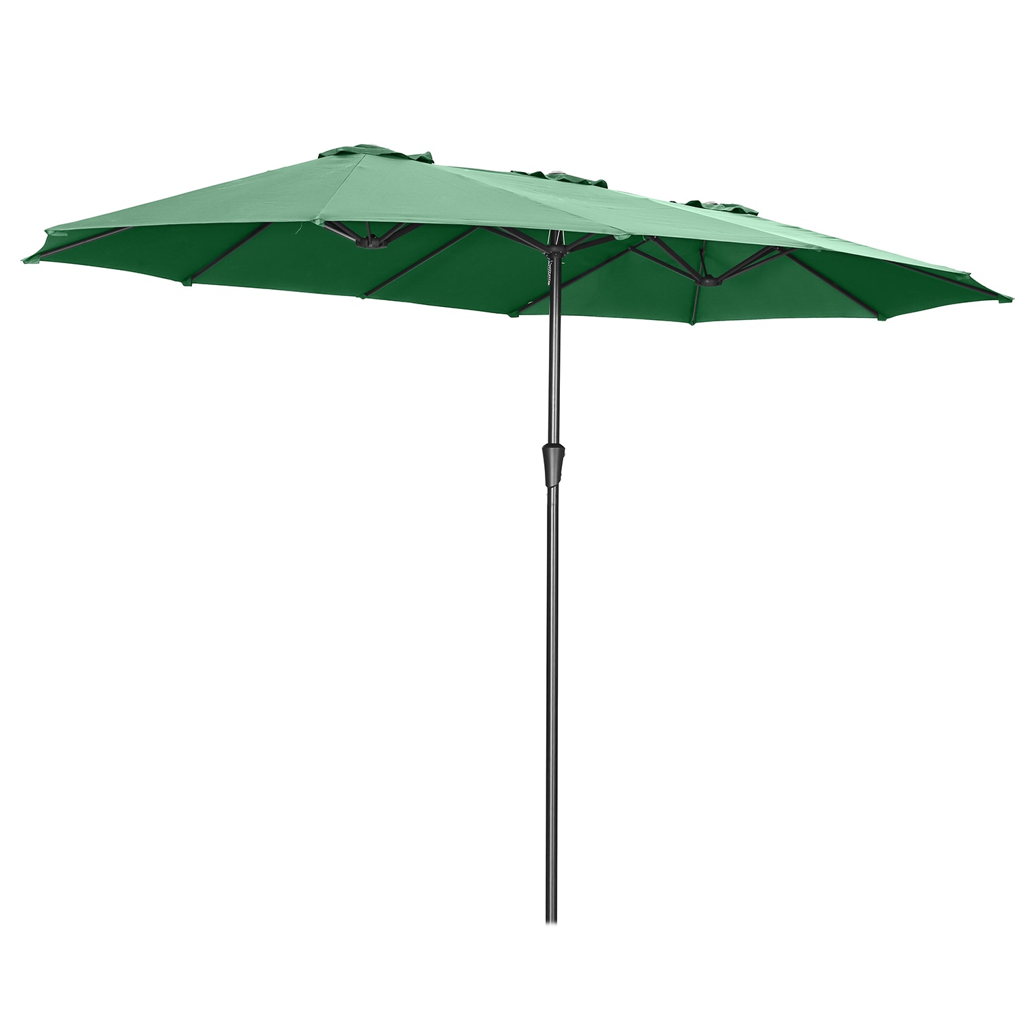 Ainfox 0SUHJRXG3N 11-Feet Steel Green Garden Patio Umbrella