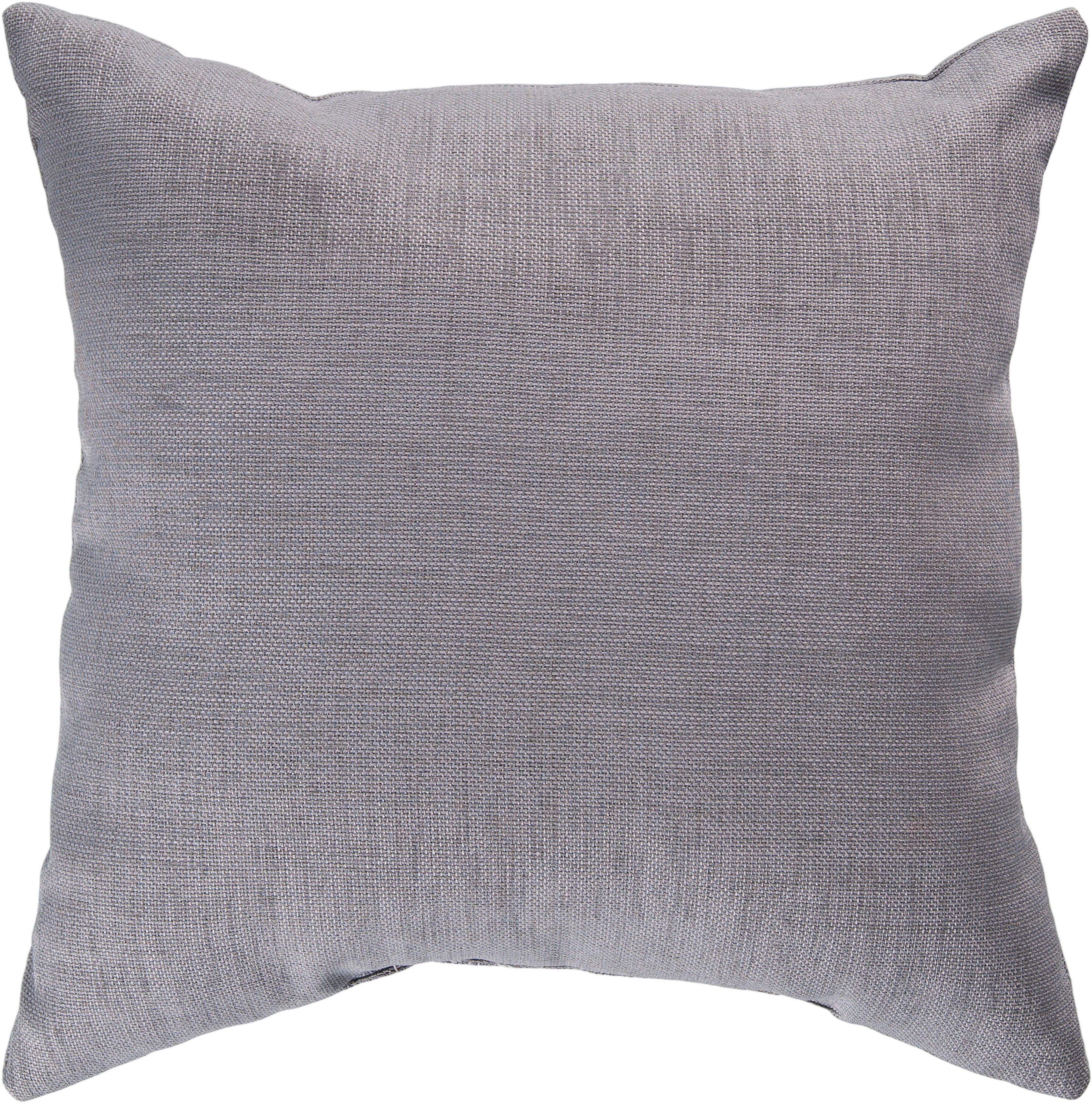 Surya ZZ406-1818 Storm 18-in x 18-in Medium Grey Indoor Decorative Cover
