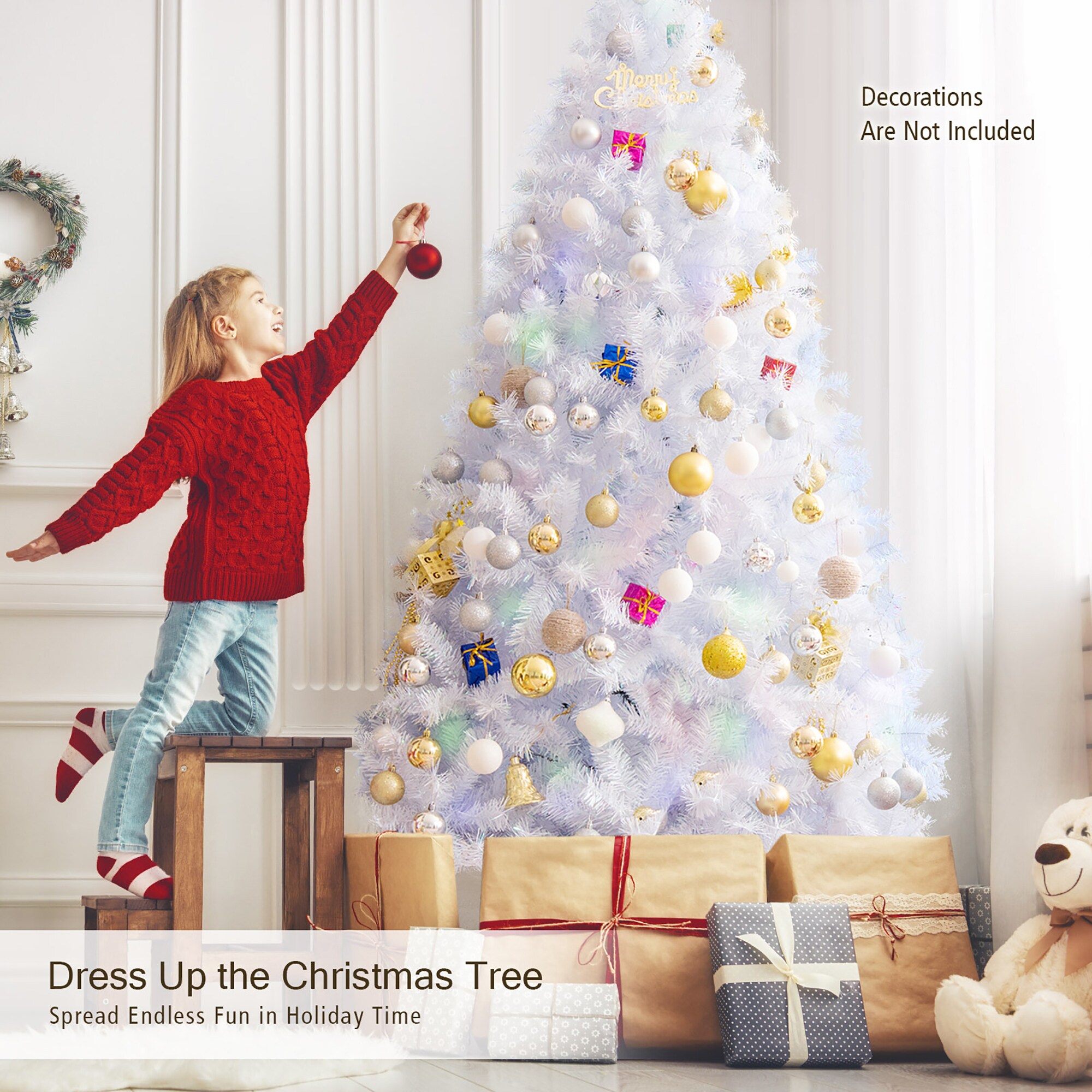 Costway CM23606 Artificial-Christmas-Trees - View #5