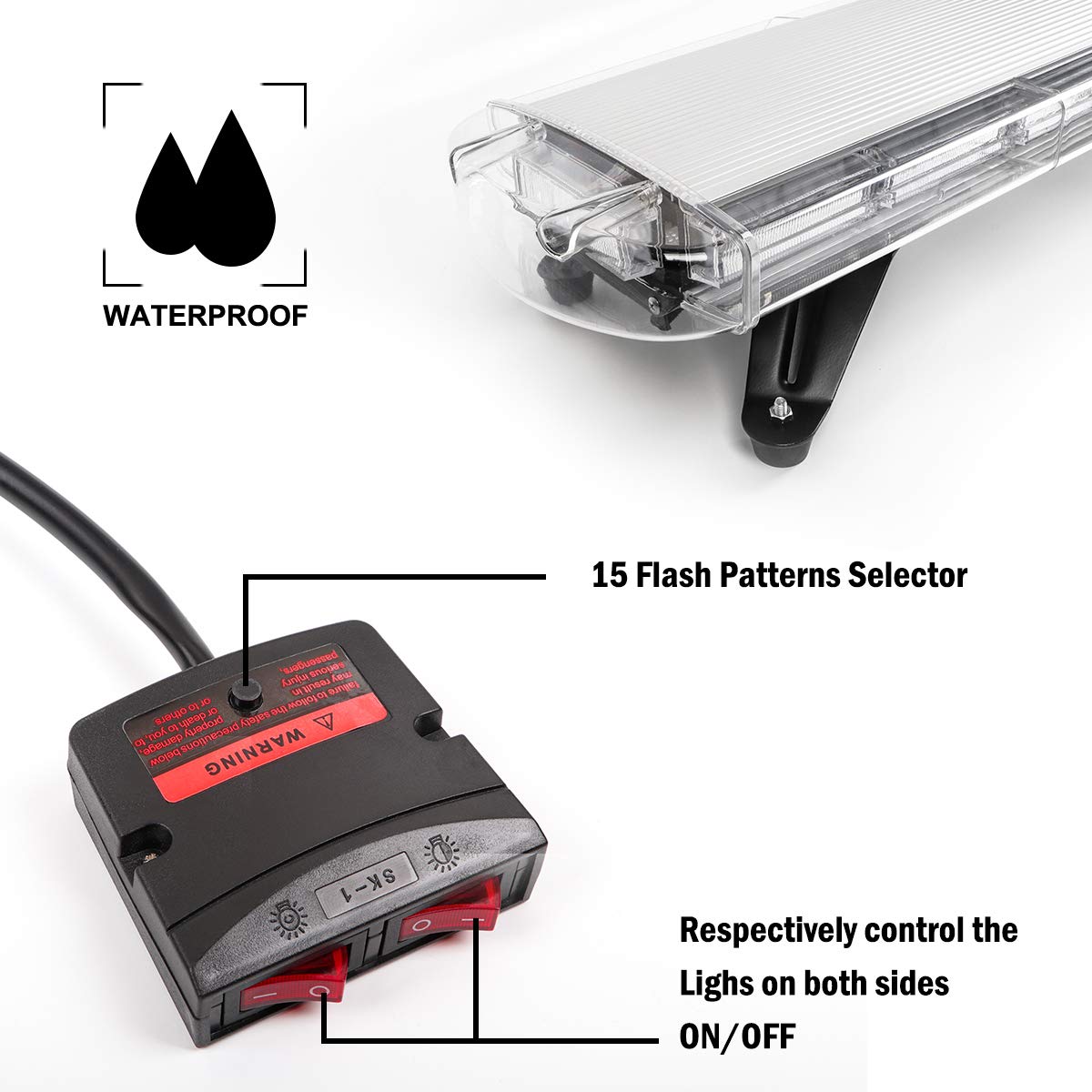 Aoibox LABB1V9Z Tail-Lights-Brake-Lights - View #5