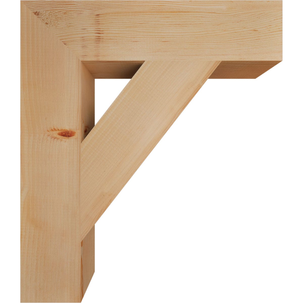 Ekena Millwork BKT06X26X30TRA05SDF Exterior-Brackets-Braces - View #3