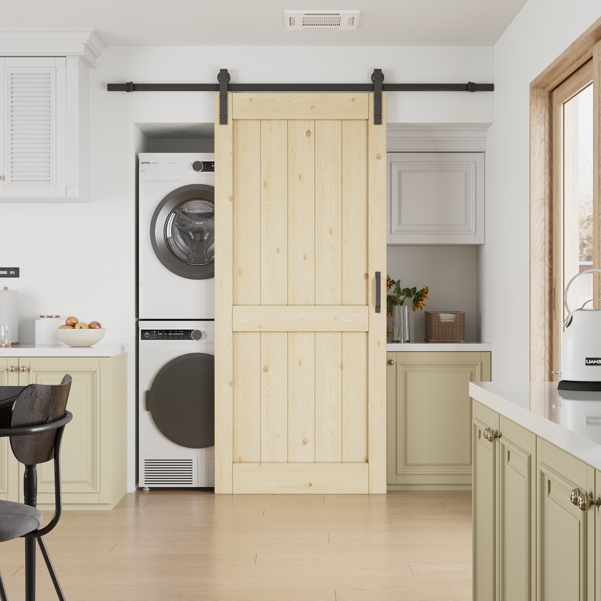 JUJUBON IN-BDPN-R-BD-36 Barn-Doors - View #2