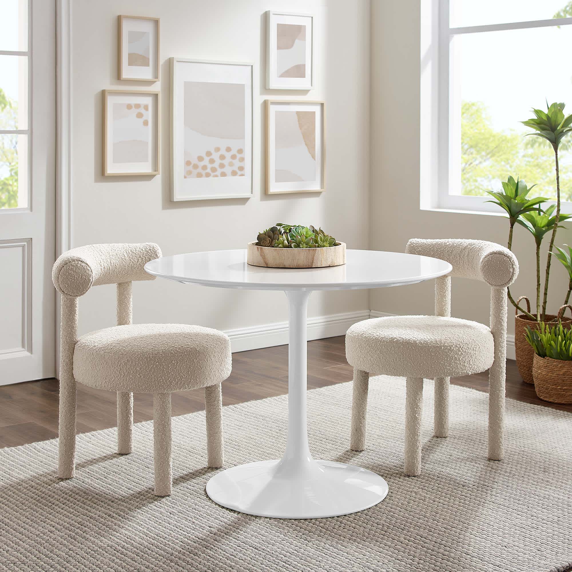 Modway EEI-1117-WHI Dining-Tables - View #7