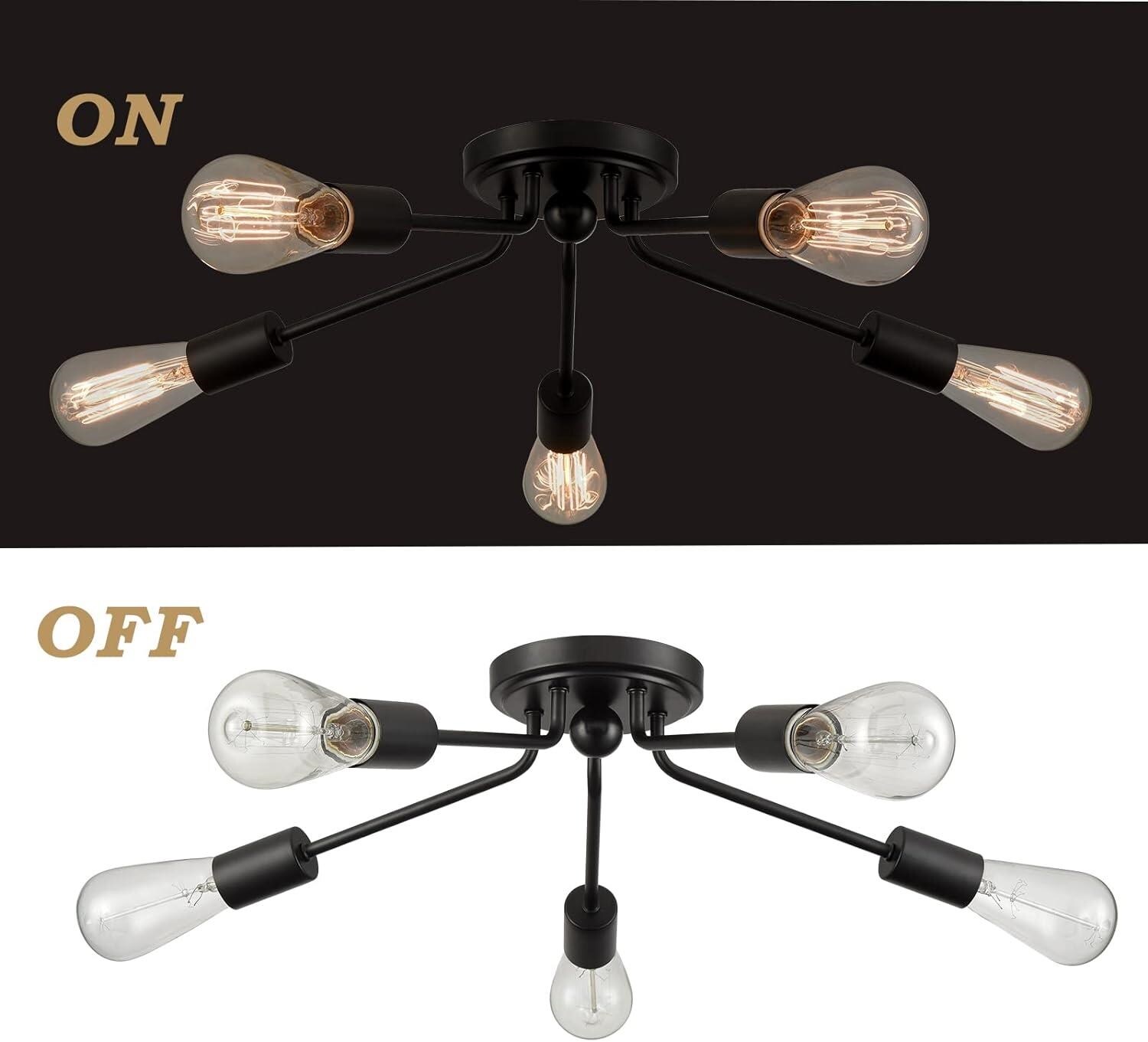 Claxy HY-T7256-5CU-BK flushmounts - View #6