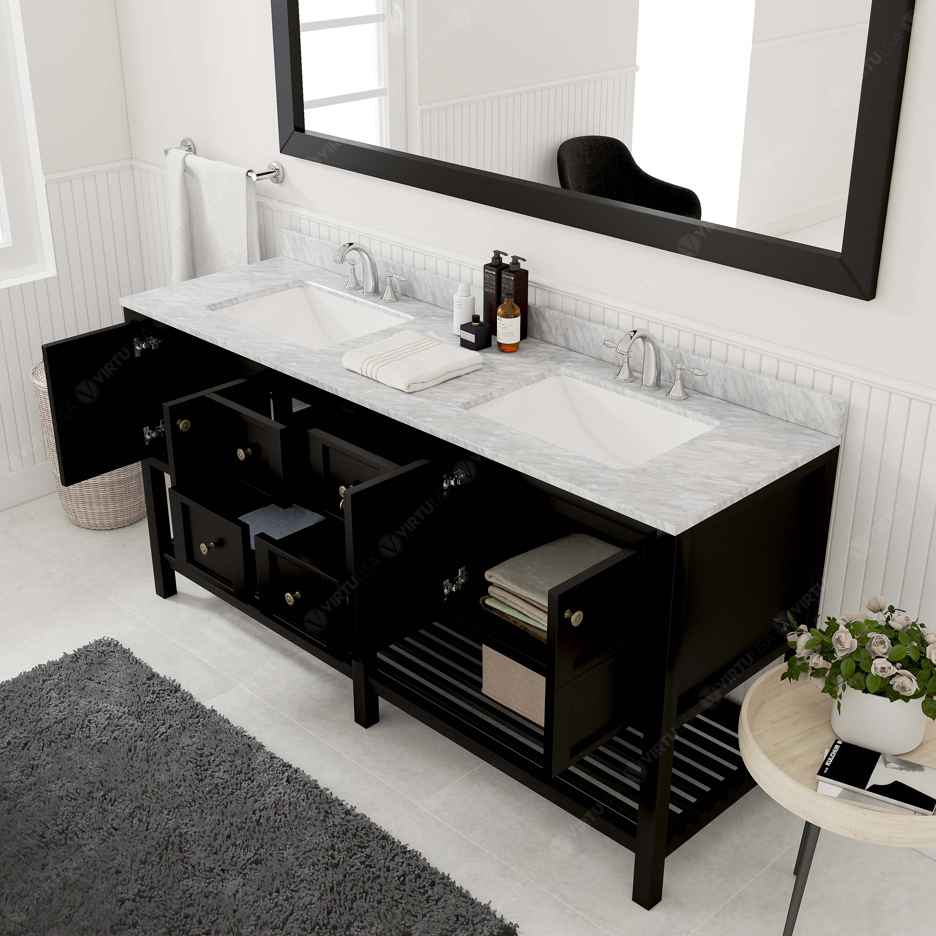 Virtu USA ED-30072-WMSQ-ES-002 Bath-Vanity-Combo - View #4