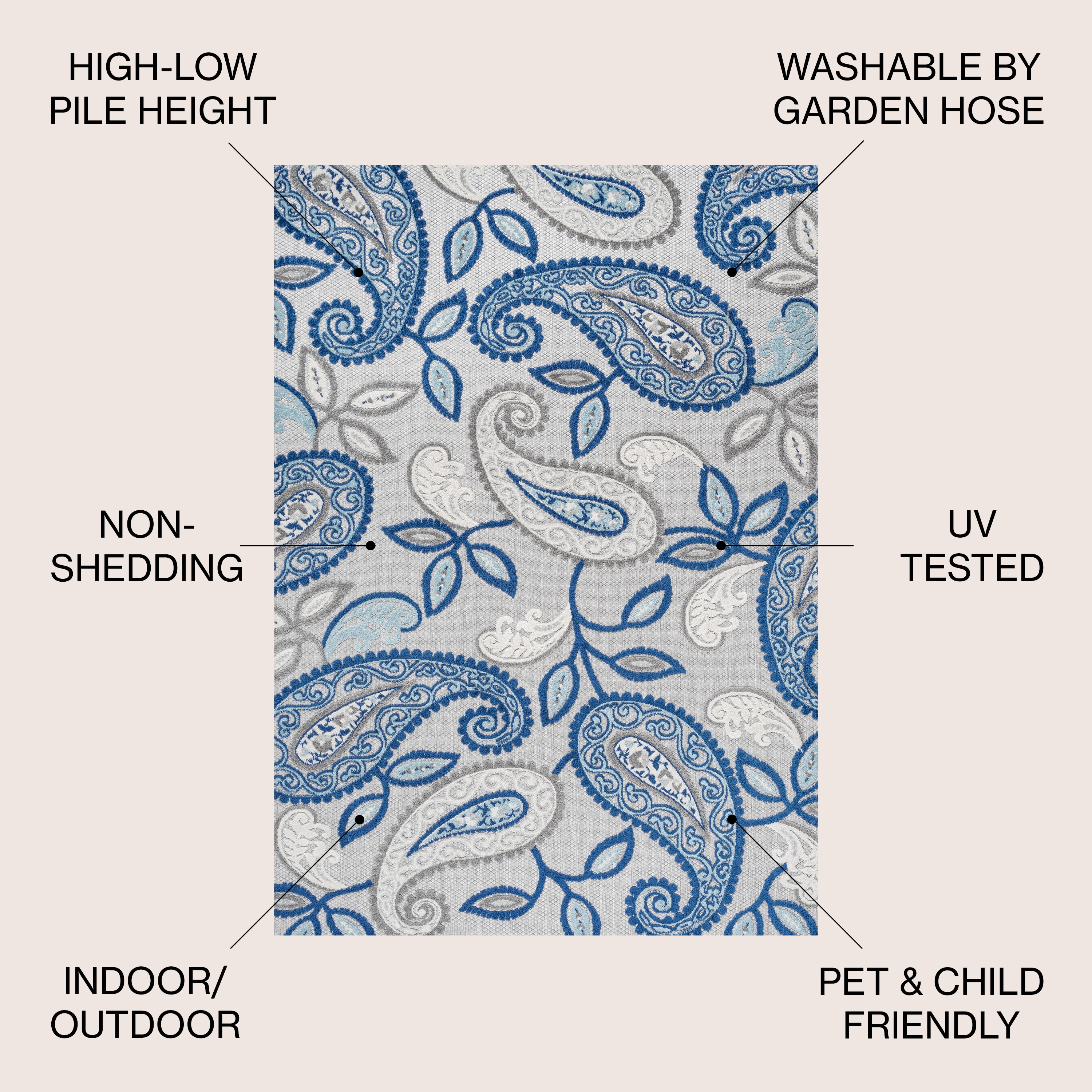 JONATHAN  Y AMC102C-4 rugs - View #3