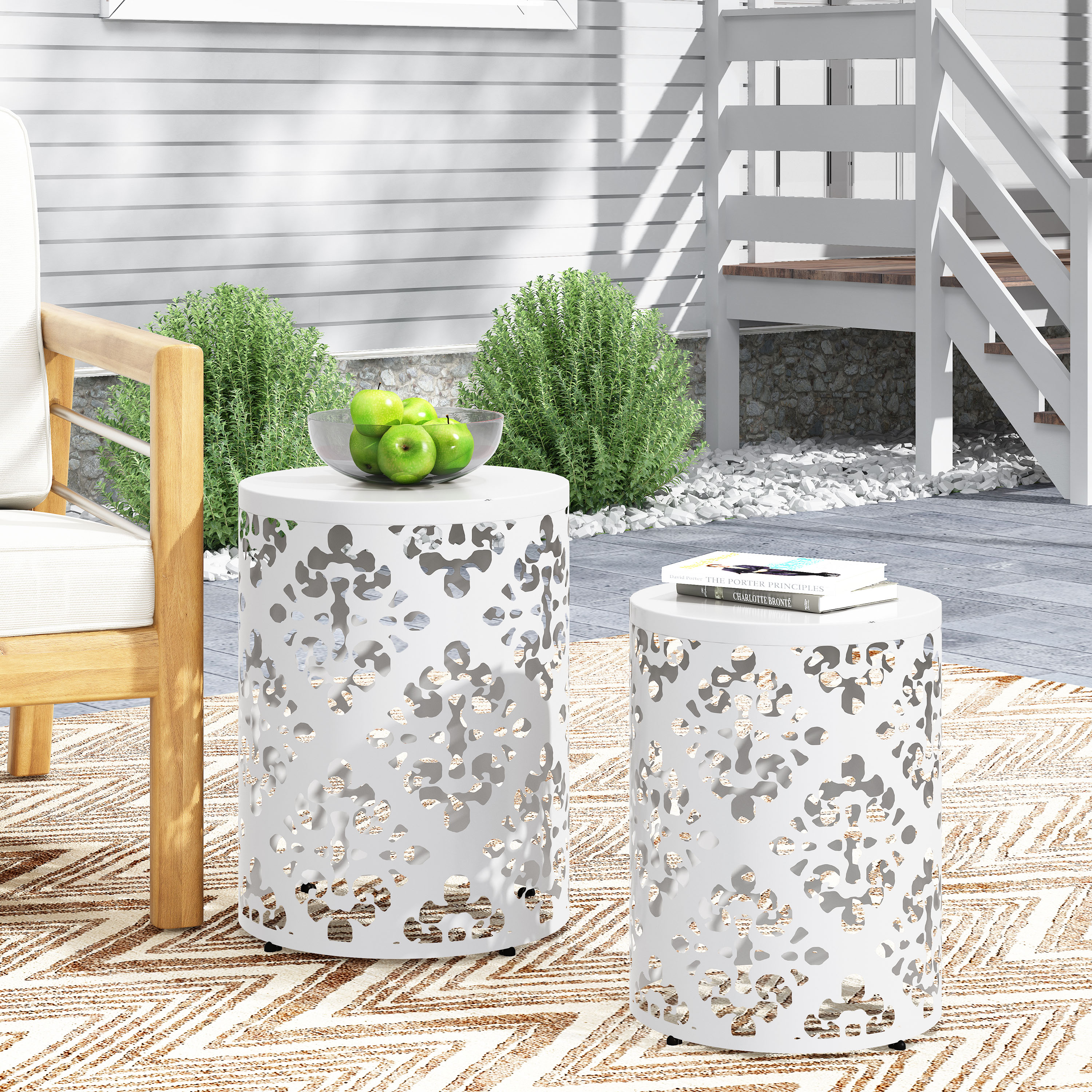 ModernLuxe L3P-73604.00WHI End-Tables - View #3