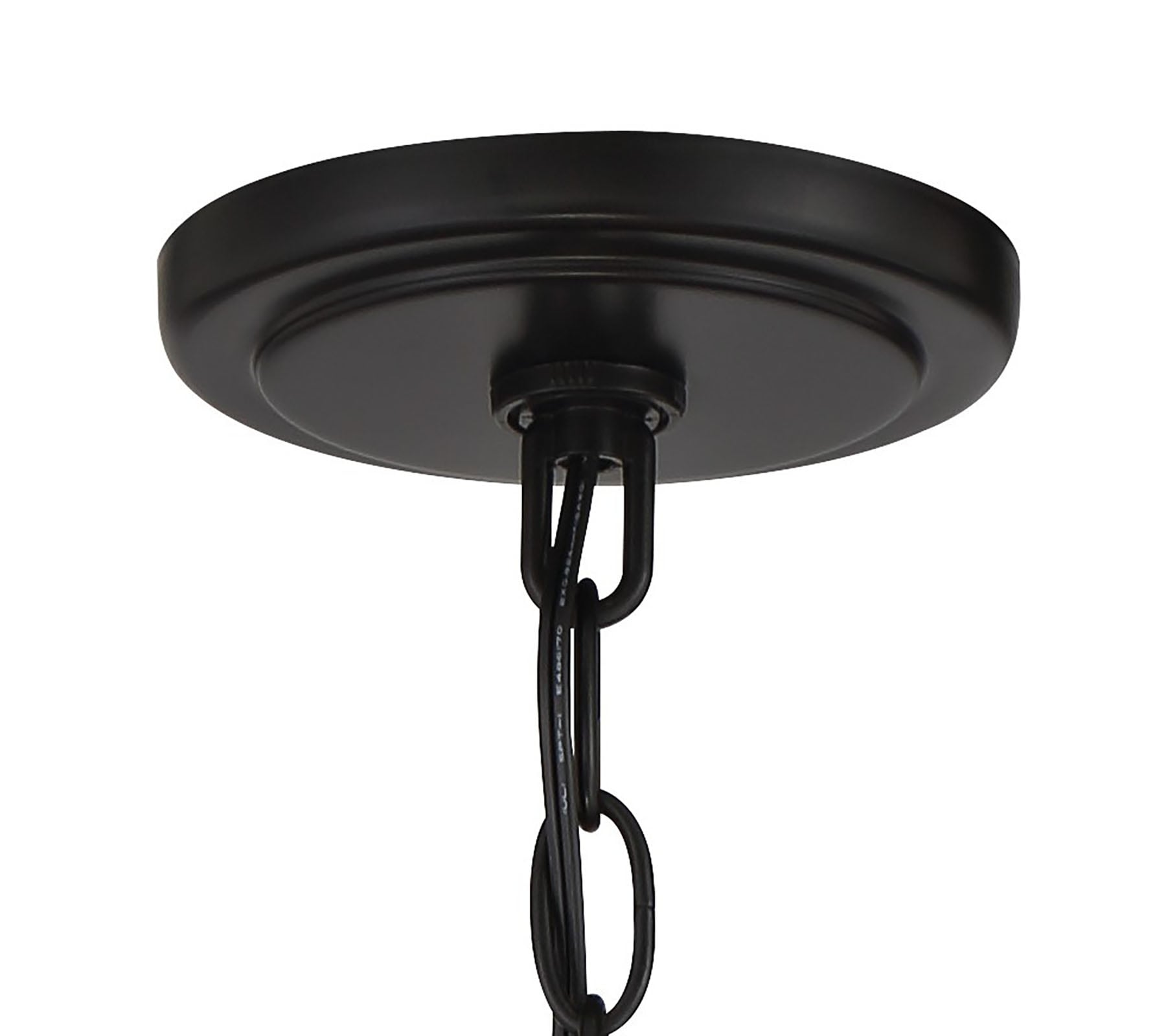 Coal Finish 4-Light Indoor Lantern Pendant