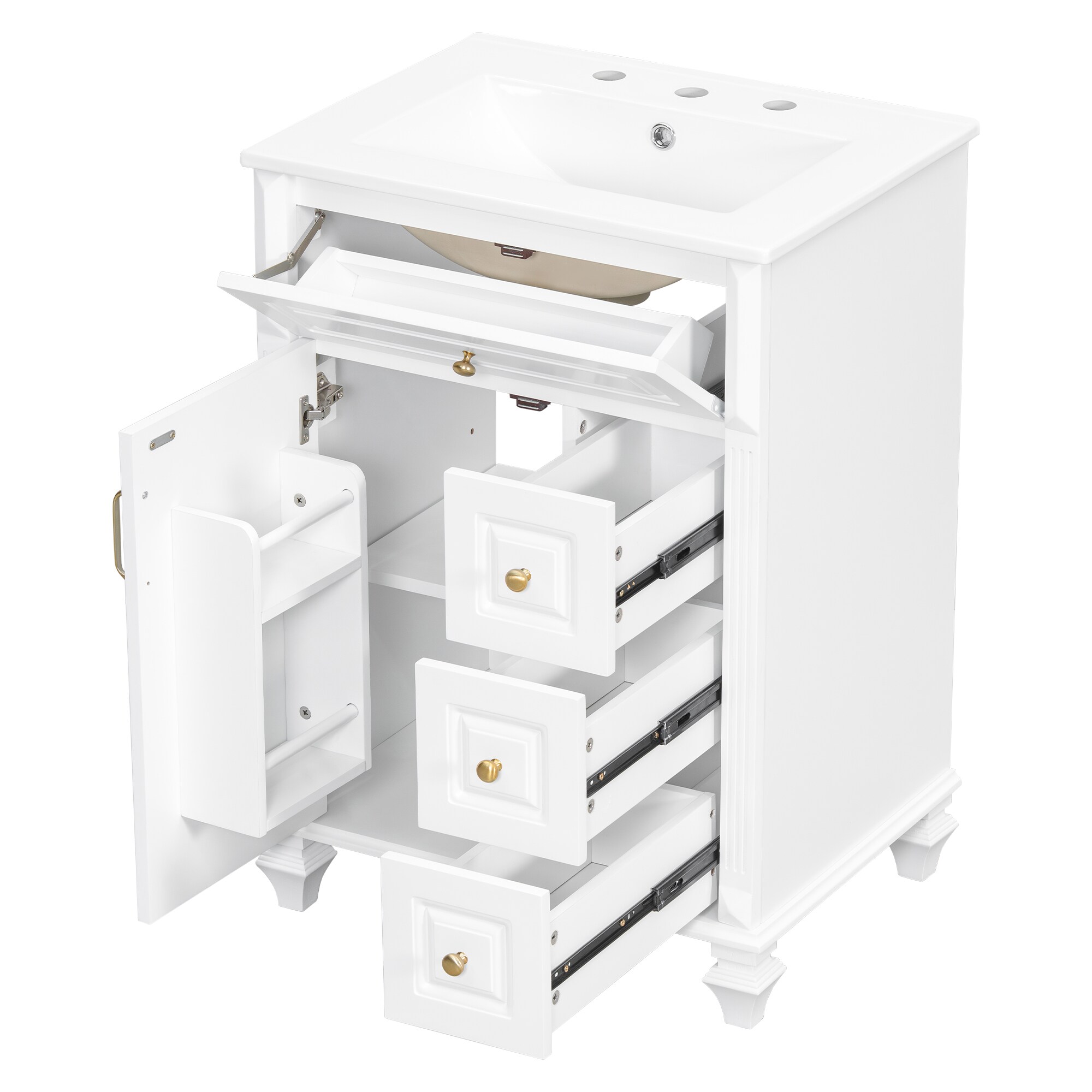 Iseryn YSG626KP375 Bath-Vanity-Combo - View #4