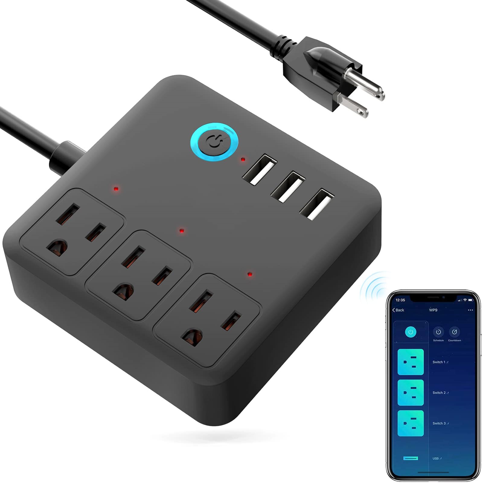 Gosund WP9-BLK Electrical-Power-Strips - View #7