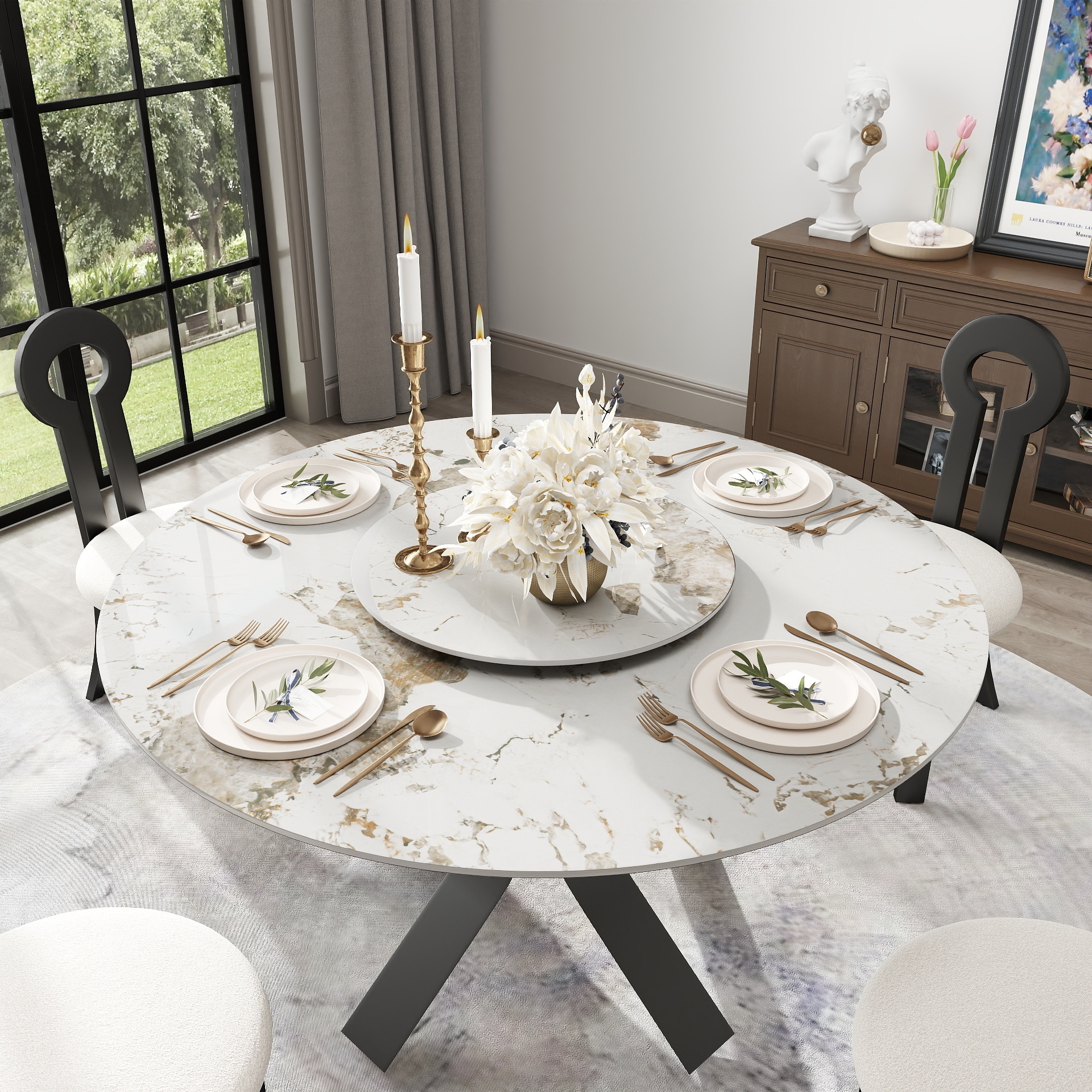 BuotiqHom DH-B-135P60-2B Dining-Tables - View #4