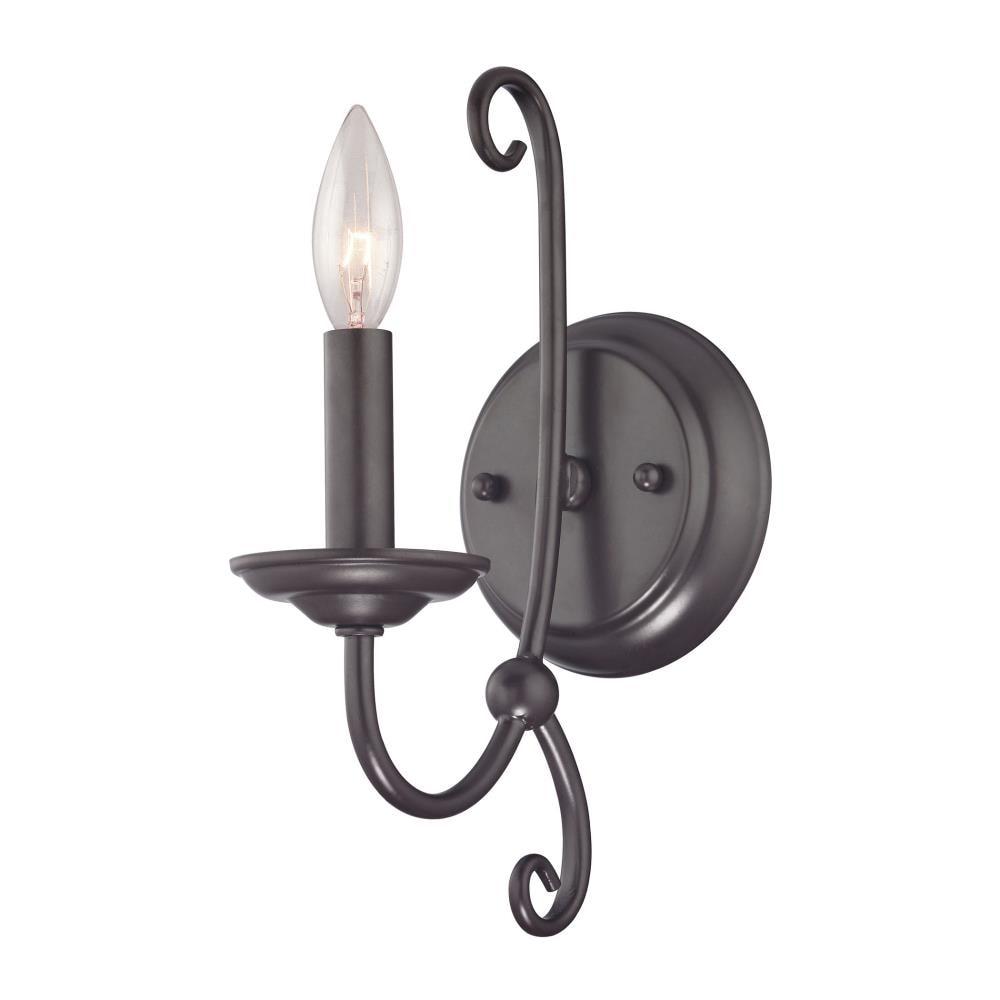 Thomas Lighting 1501WS/10 Williamsport 5-Inches Oil-rubbed Brown Transitional Vanity light