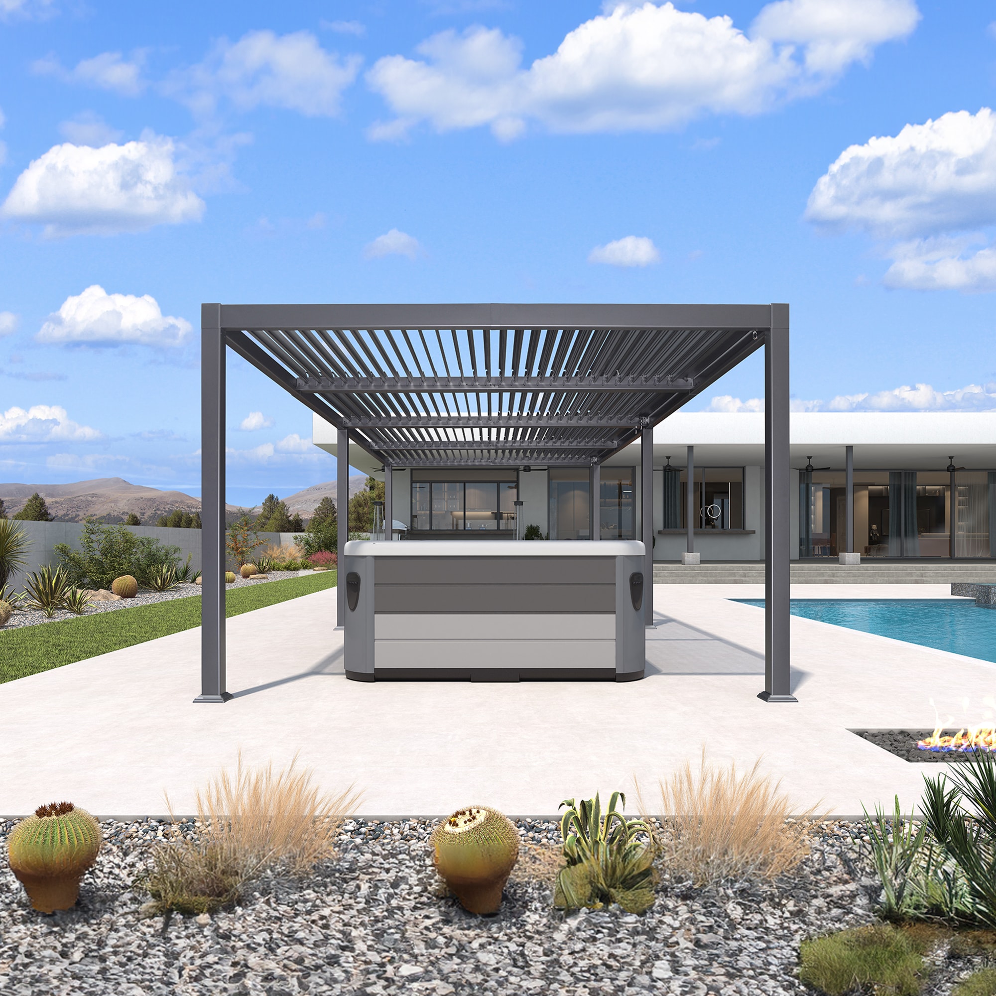 PURPLE LEAF LS05KSPRG1128-1 Pergolas-2 - View #2