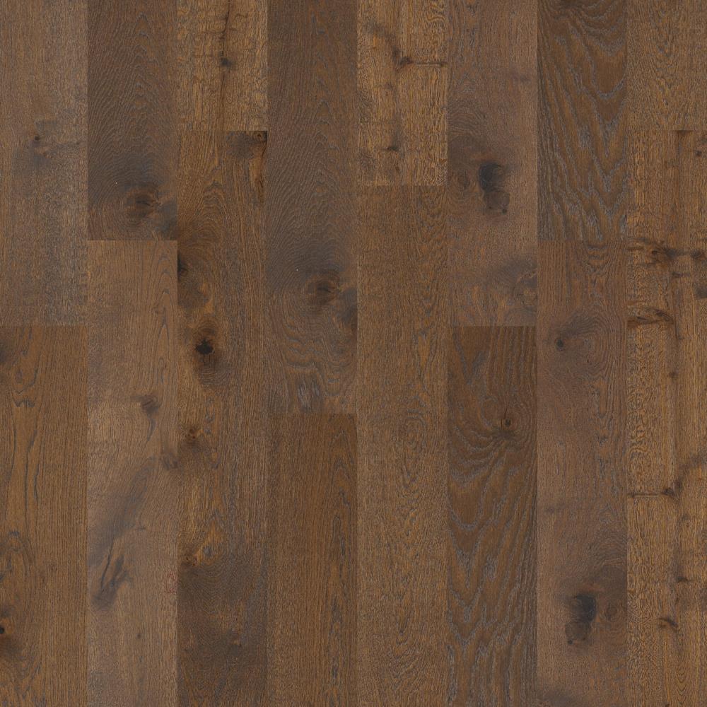 Shaw LX72300533 Avondale Retreat Oak 7-1/2-in W x 9/16-in T x Varying Length Wirebrushed Engineered Hardwood Flooring ( 31.09-sq ft / Carton )