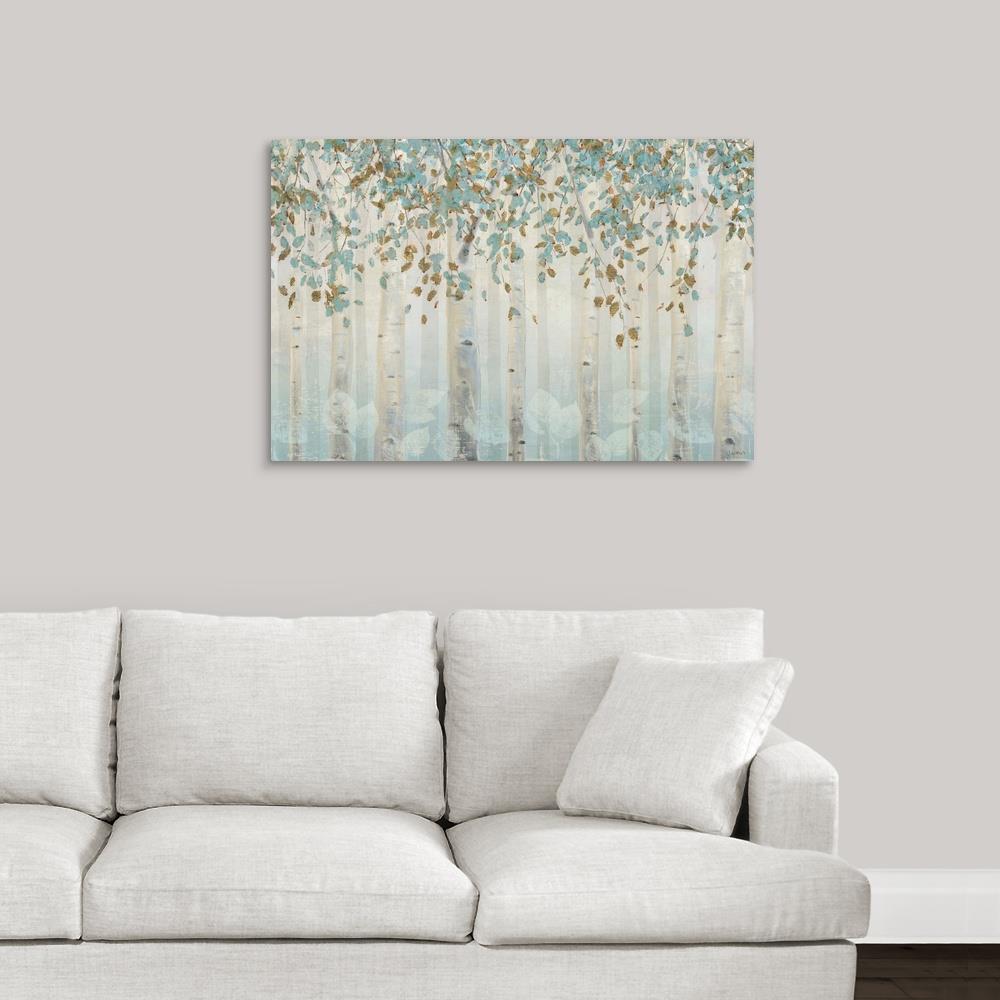 GreatBigCanvas 24-in H x 36-in W Abstract Print on Canvas in the Wall ...