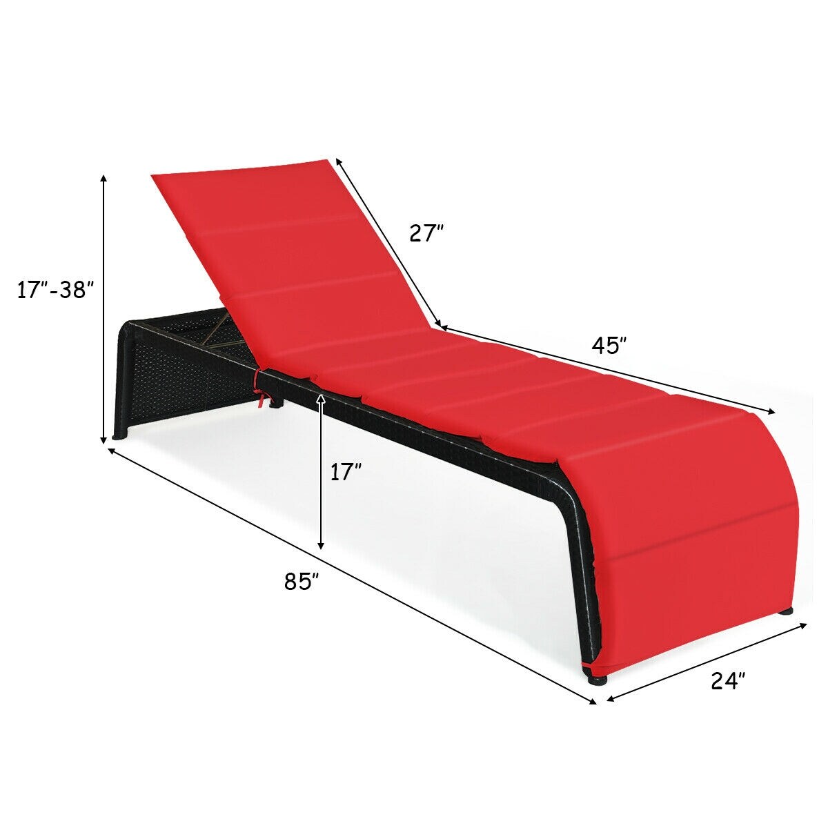 CASAINC WF-HYSN-63212RE Patio-Chairs - View #9