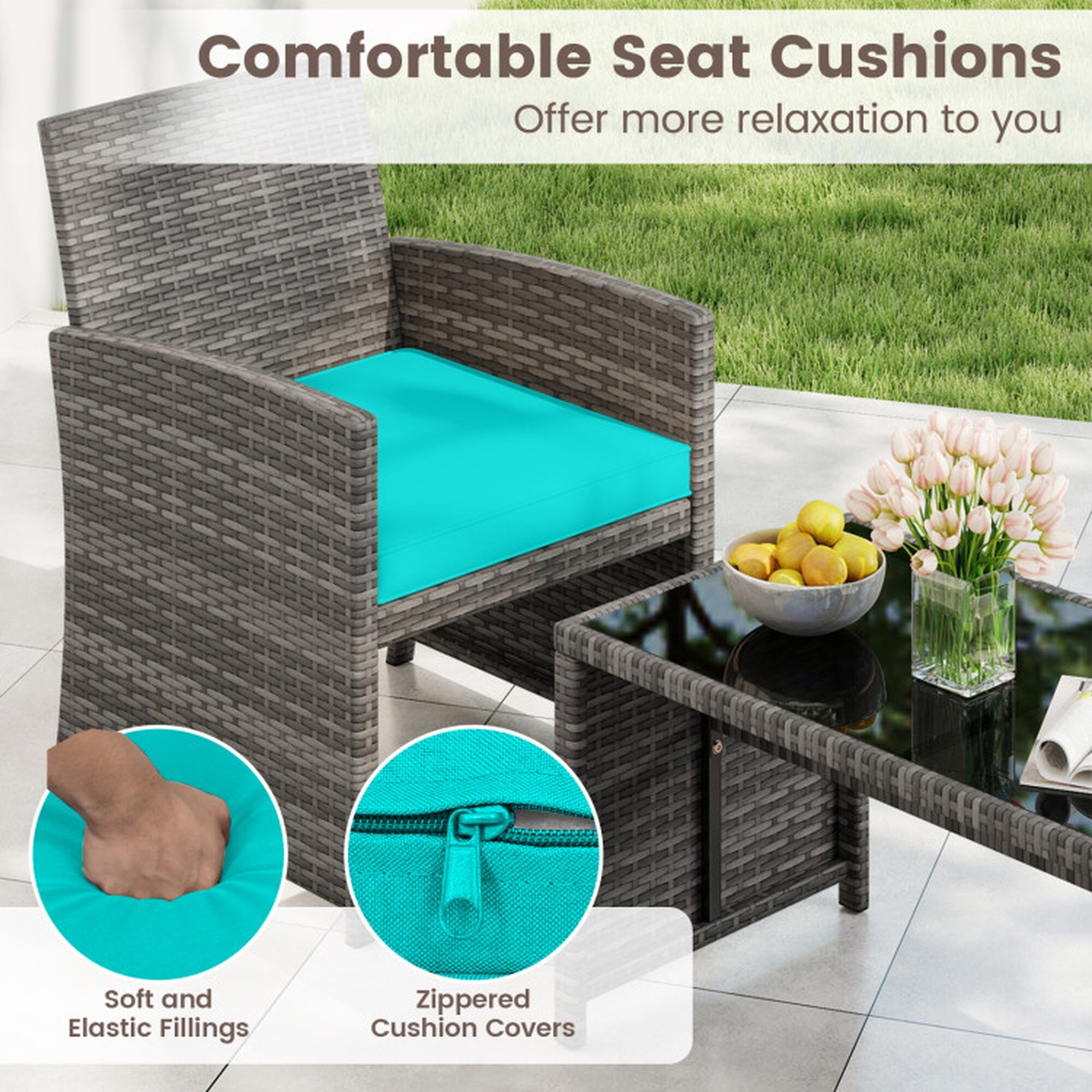 Boyel Living BL-HYA4739TU Patio-Conversation-Sets - View #5