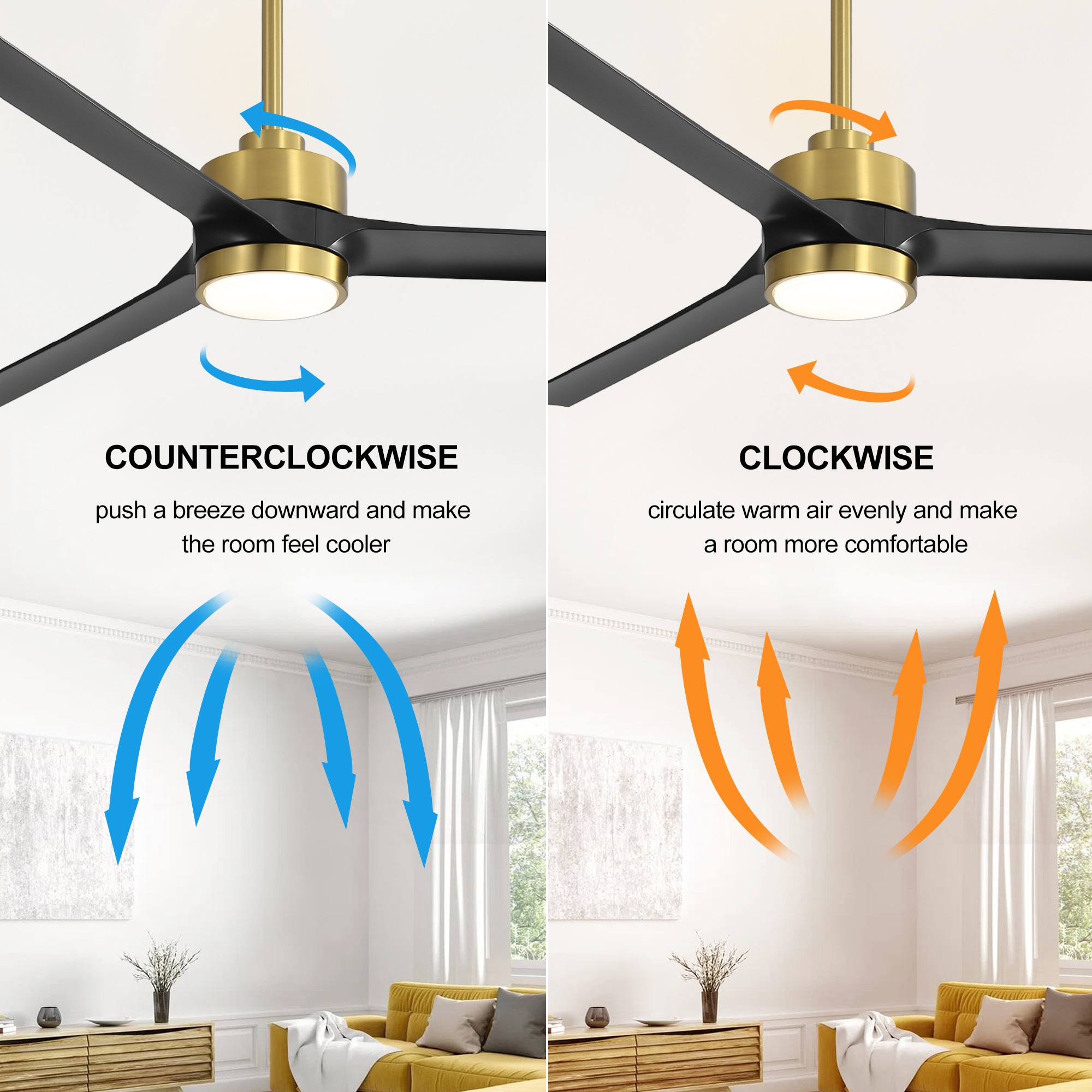 Breezary 27009-BK Ceiling-Fans - View #5