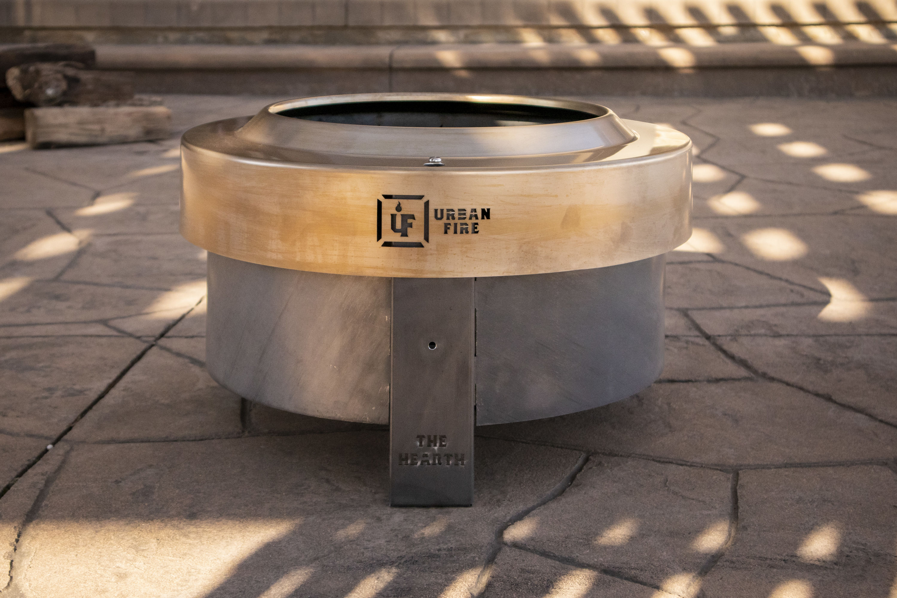 Graphite Edition Collapsible Smokeless Wood Fire Pit