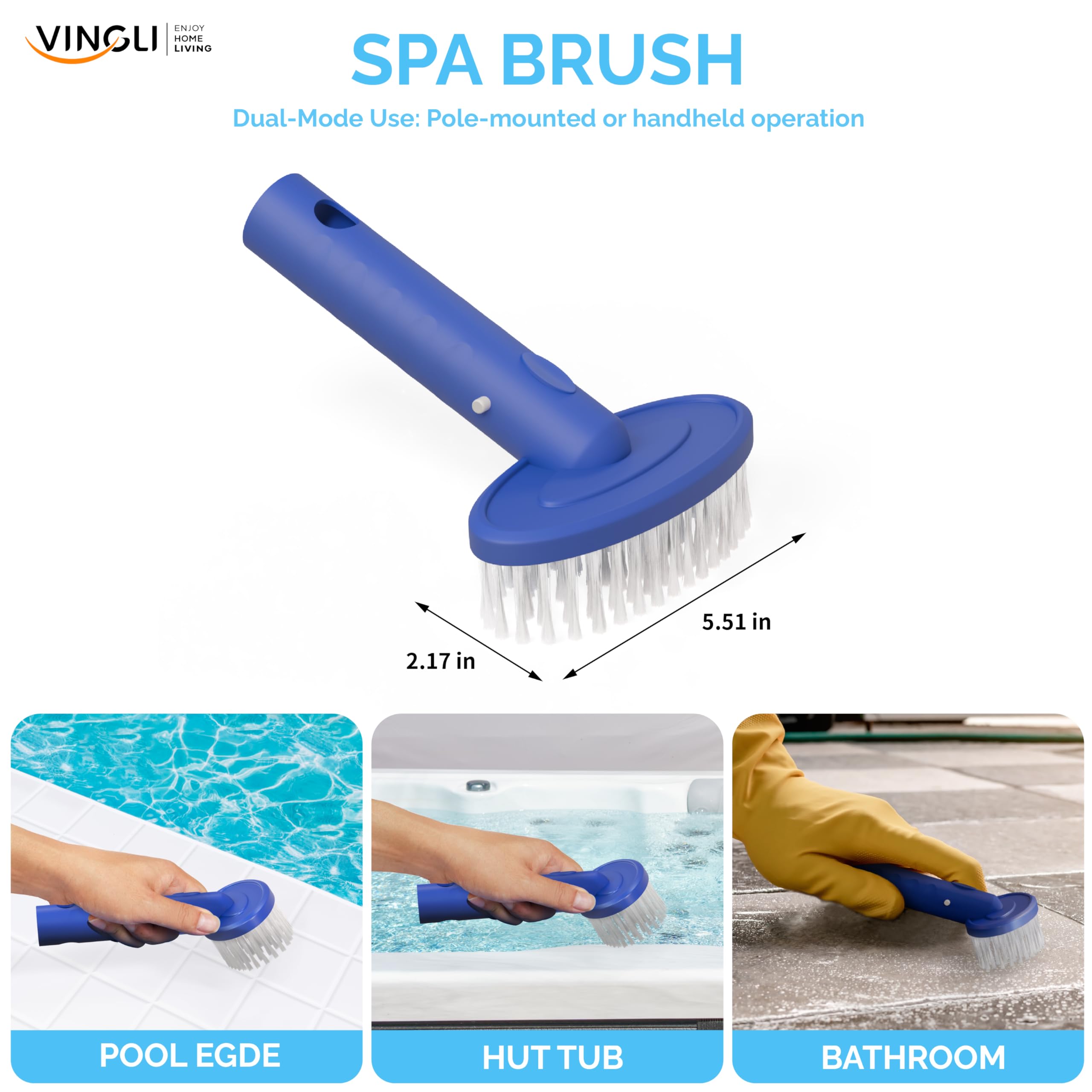 VINGLI LS-G58000686 Pool-Vac-Brush-Skim-Parts - View #4
