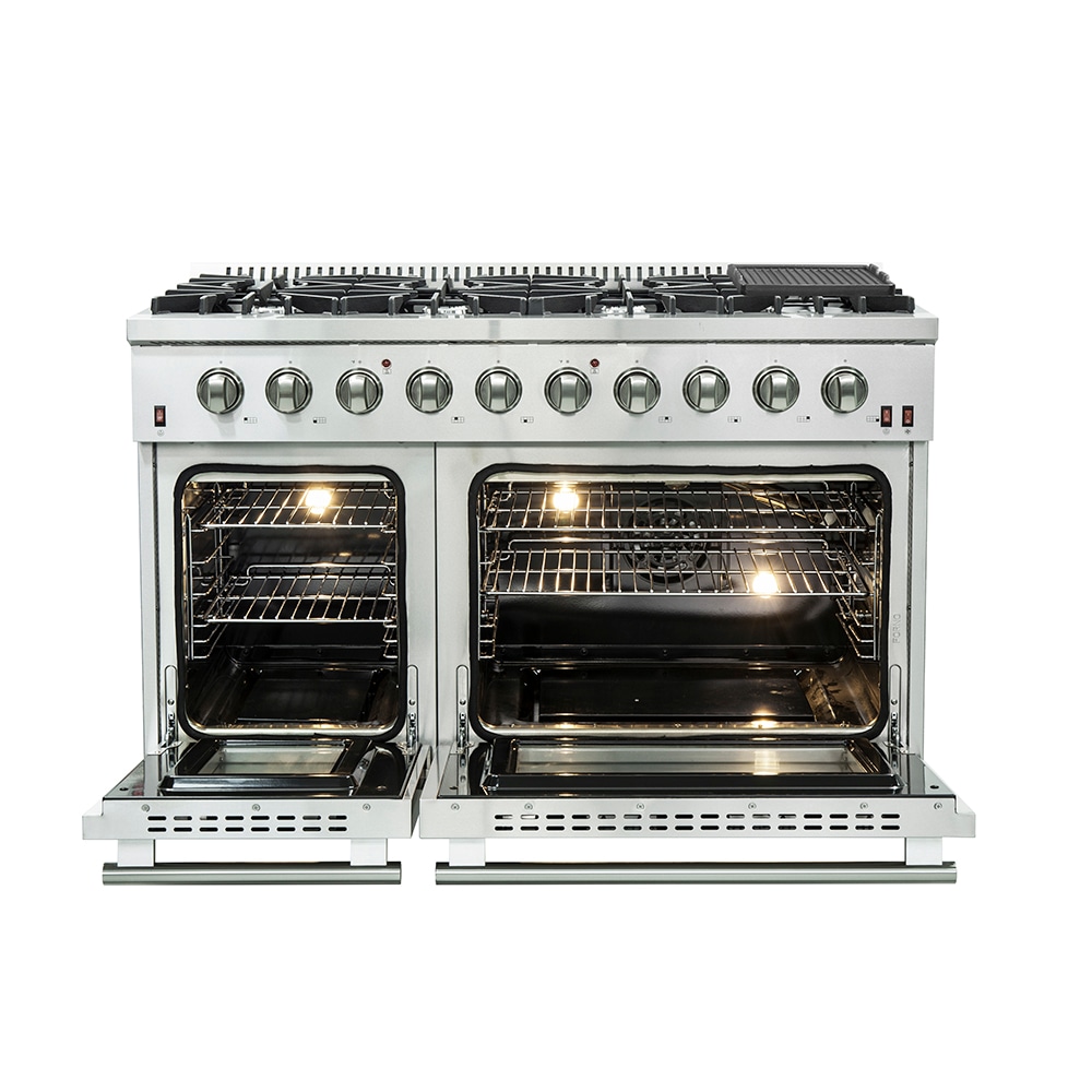 FORNO FFSGS6244-48 Double-Oven-Gas-Ranges - View #5