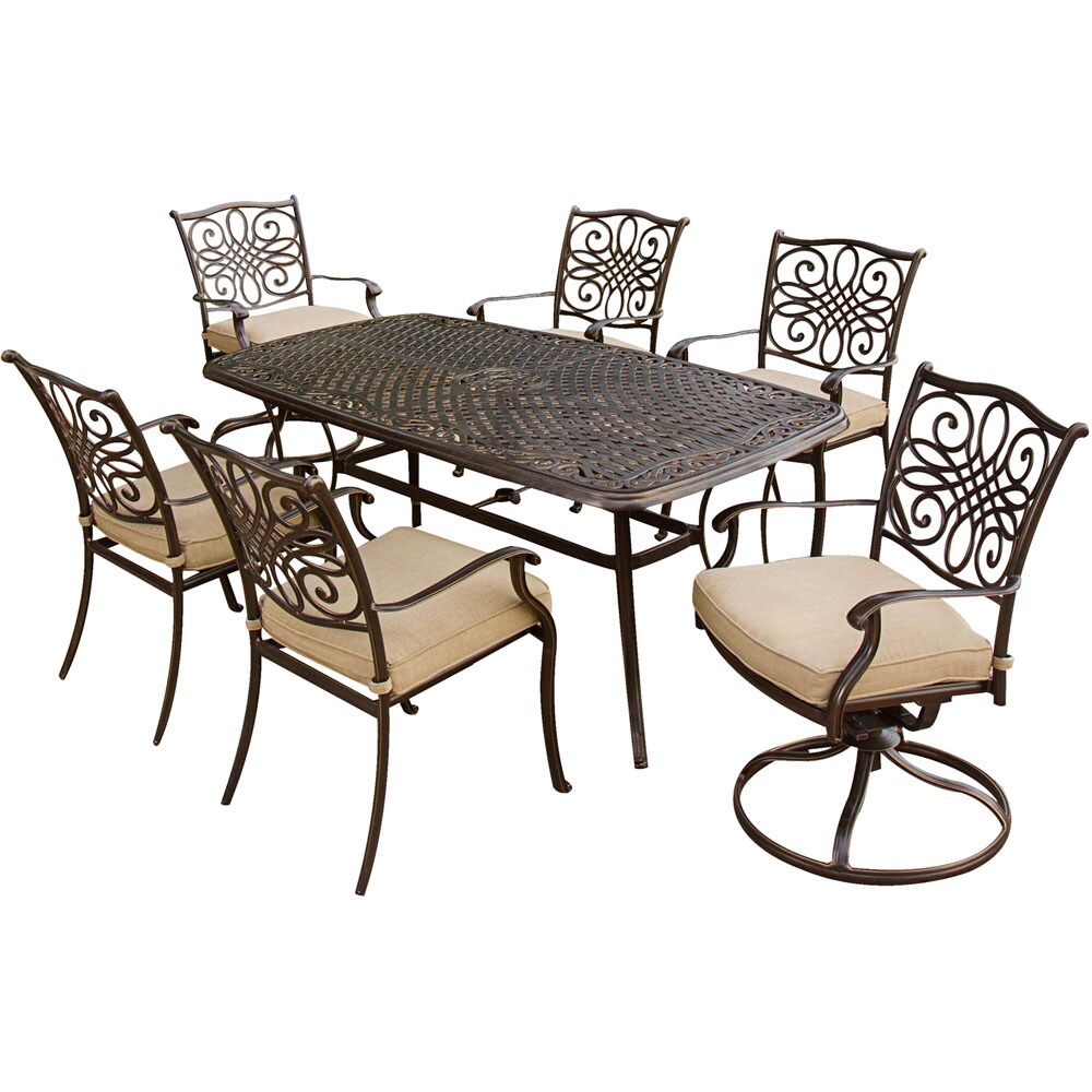 Hanover 7 best sale piece patio set