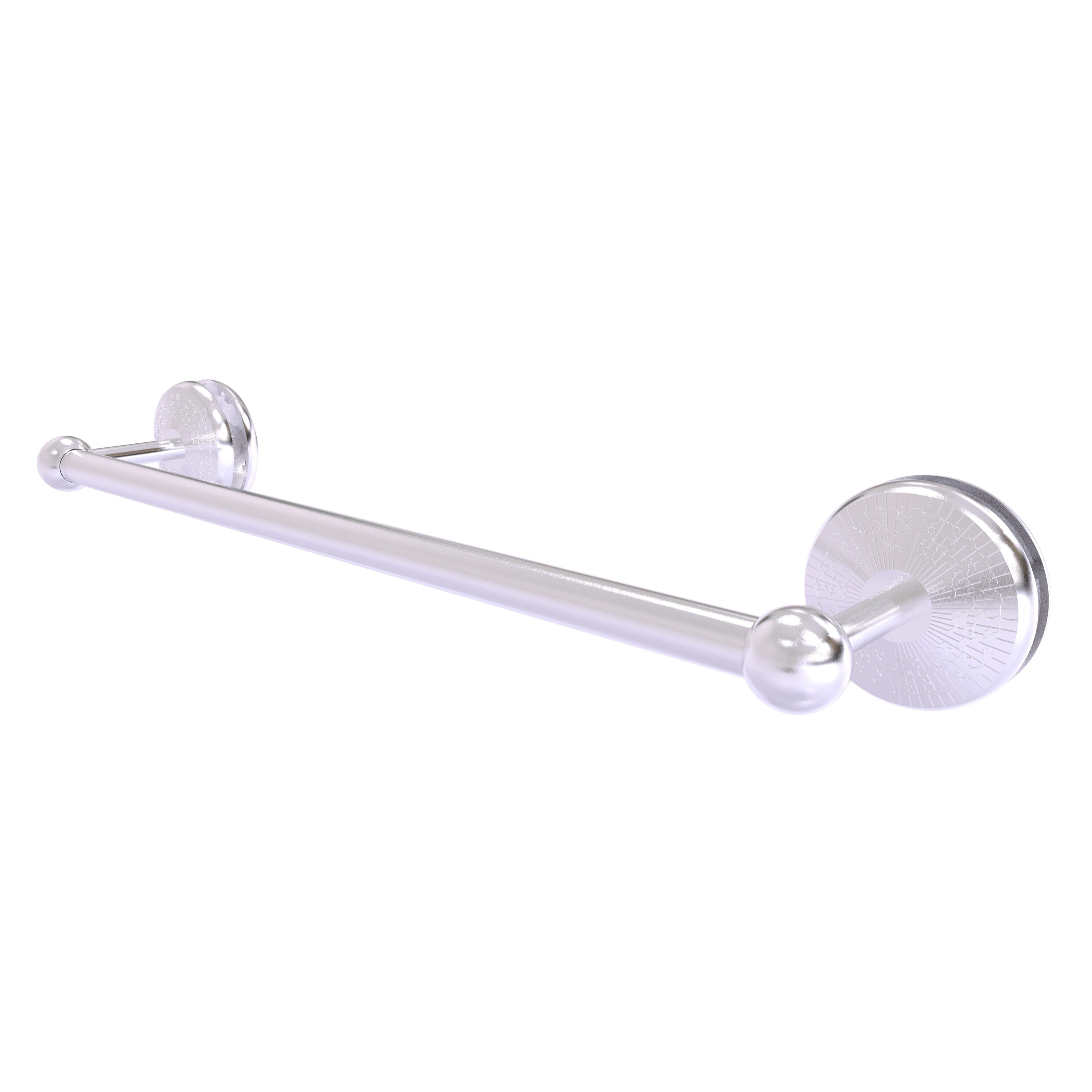 Allied Brass MC-41-SM-18-SCH Monte Carlo 18-in Satin Chrome Wall mount Single Towel Bar