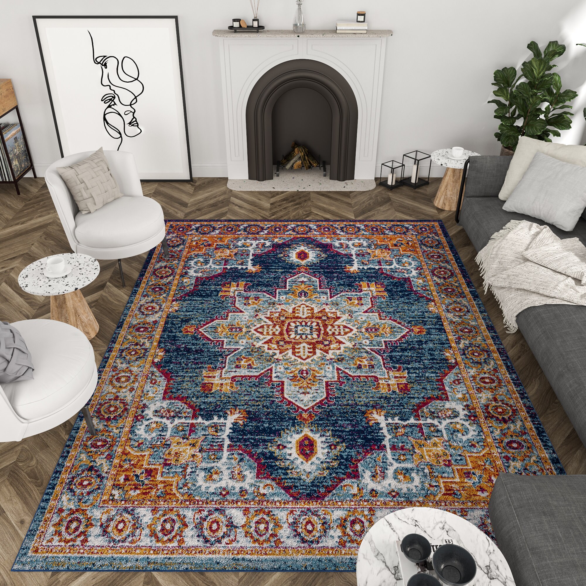 Tayse DIA1900 9X12 rugs - View #4