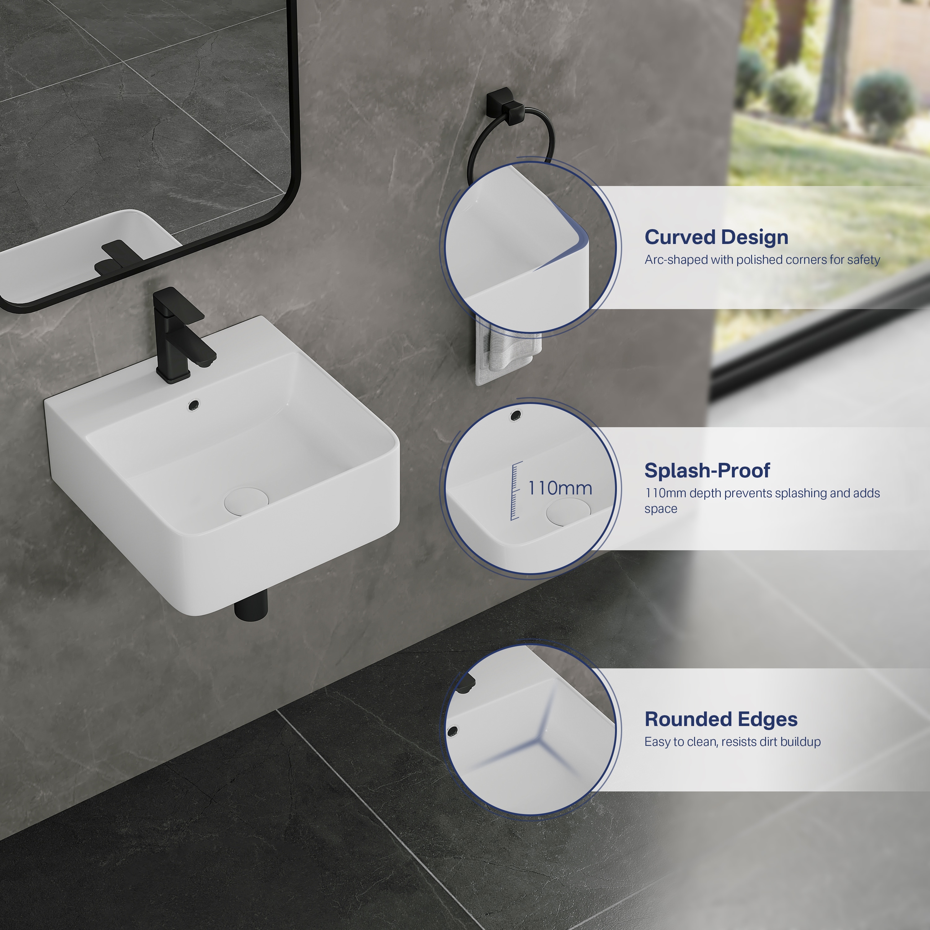 Eridanus ERI-WB-163 Bath-Sink - View #11