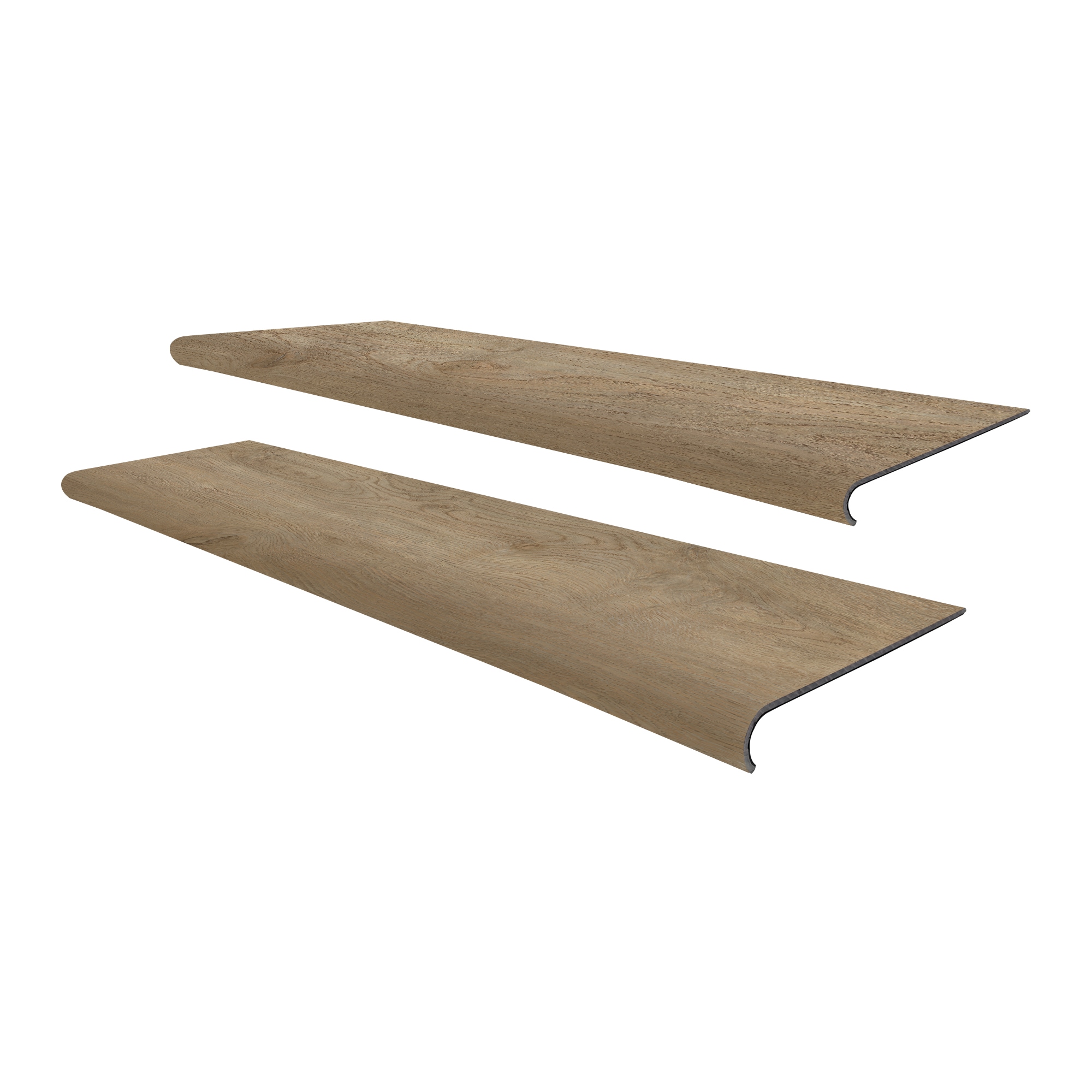 Benchwick - EMPIRE 402 15-in L x 7-in W x 5-in T HARD MAPLE Vinyl Eased edge Stair Tread