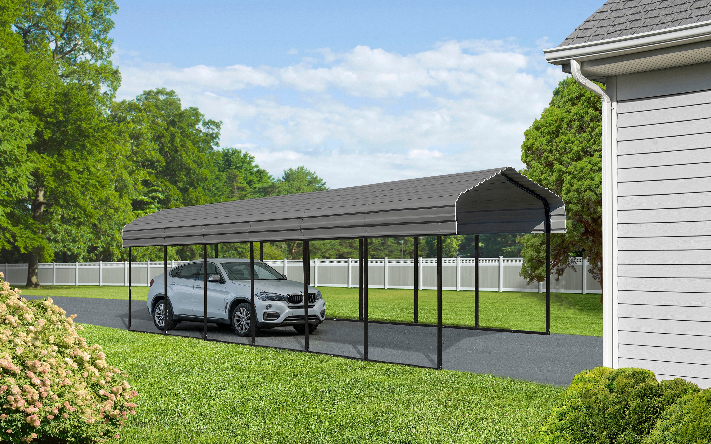 Arrow CPHC122909 Carport-Covers - View #2