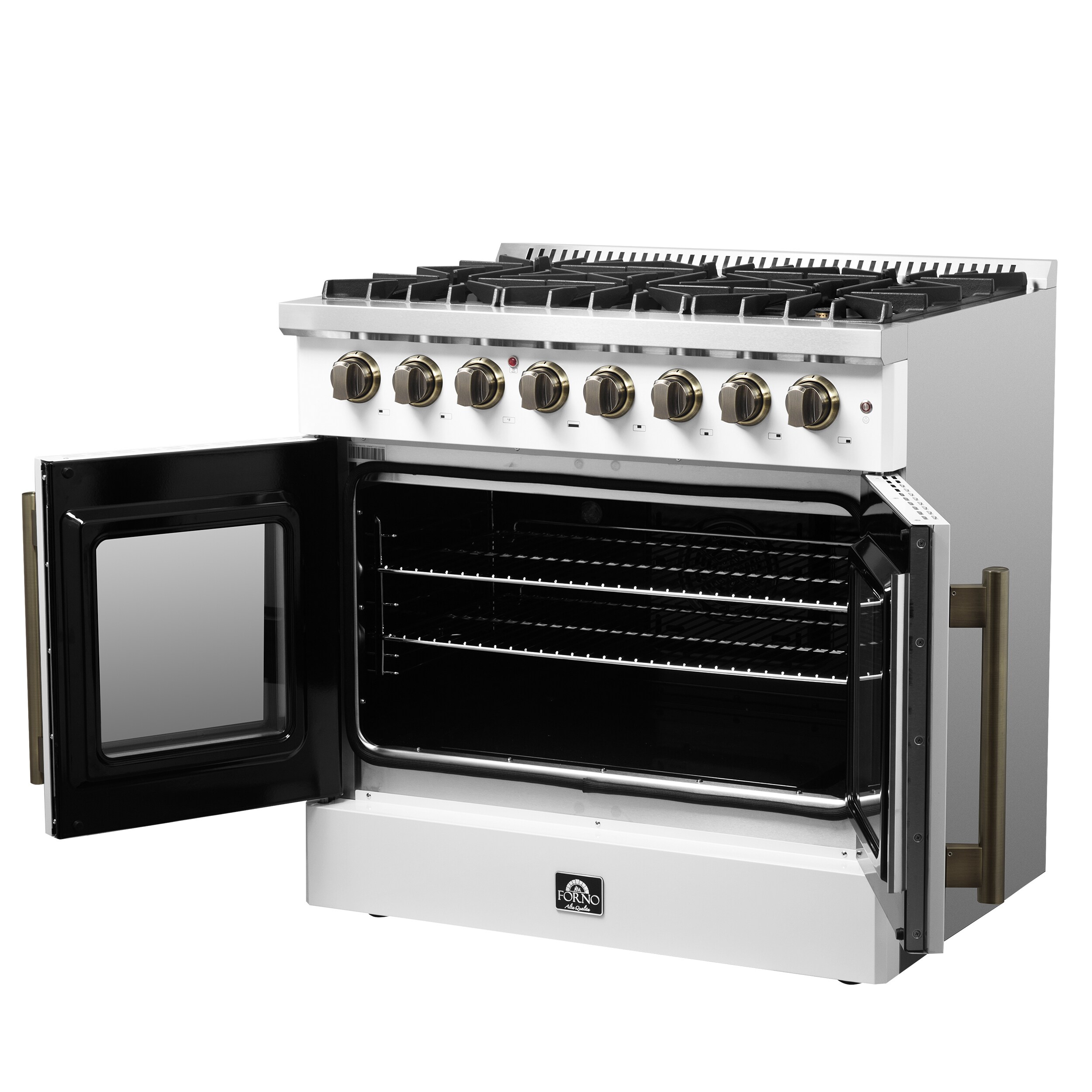 FORNO FFSGS6356-36WHT Dual-Fuel-Ranges - View #7